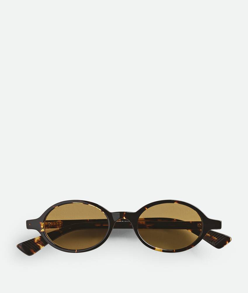 BOTTEGA VENETA Classic椭圆形太阳镜