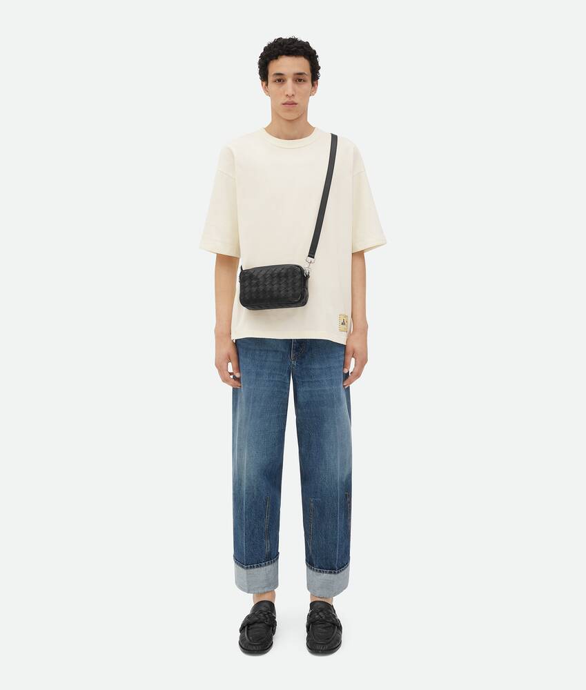 BOTTEGA VENETA 迷你Intrecciato编织相机包