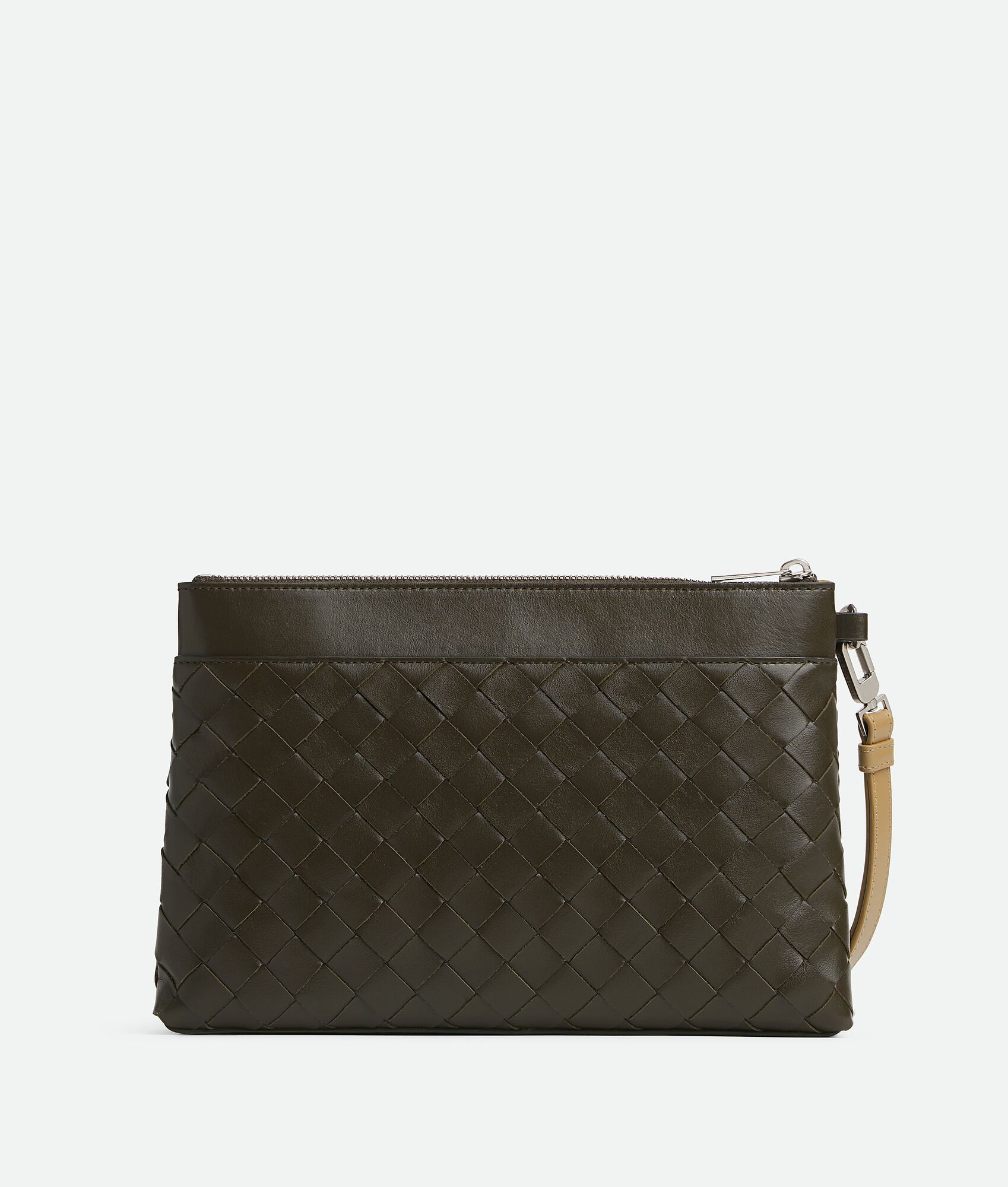 BOTTEGA VENETA Intrecciato编织Prism手拿包