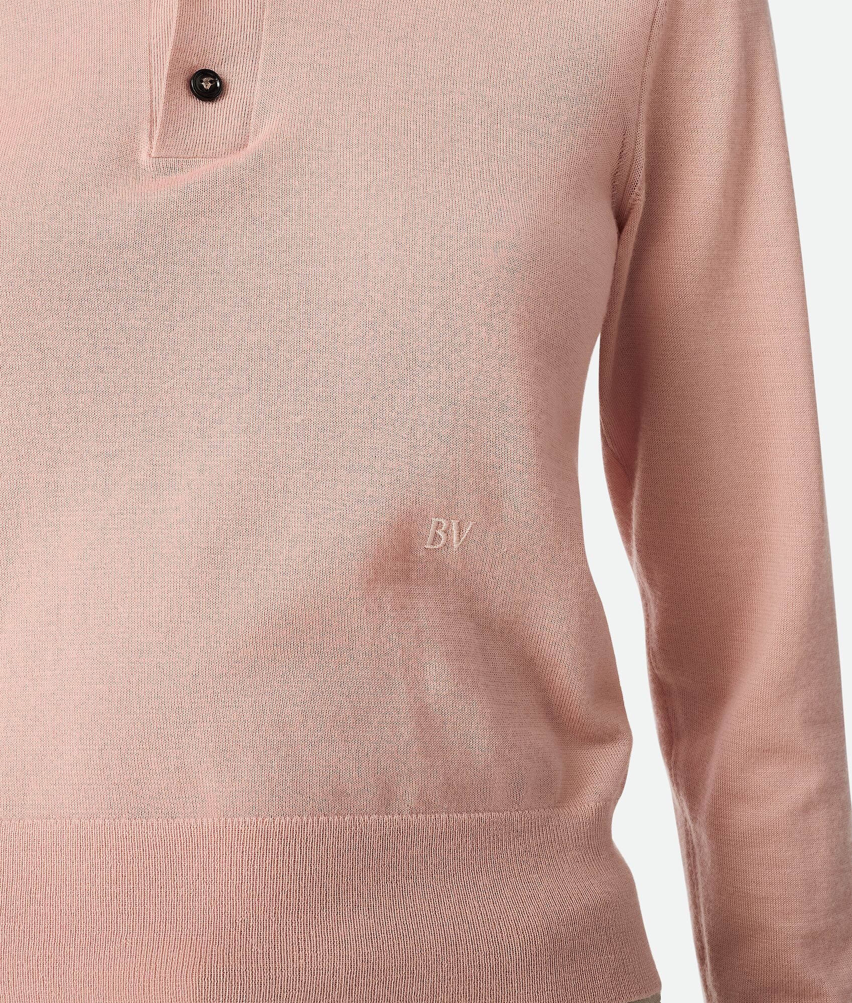 BOTTEGA VENETA 轻盈精细山羊绒Polo衫