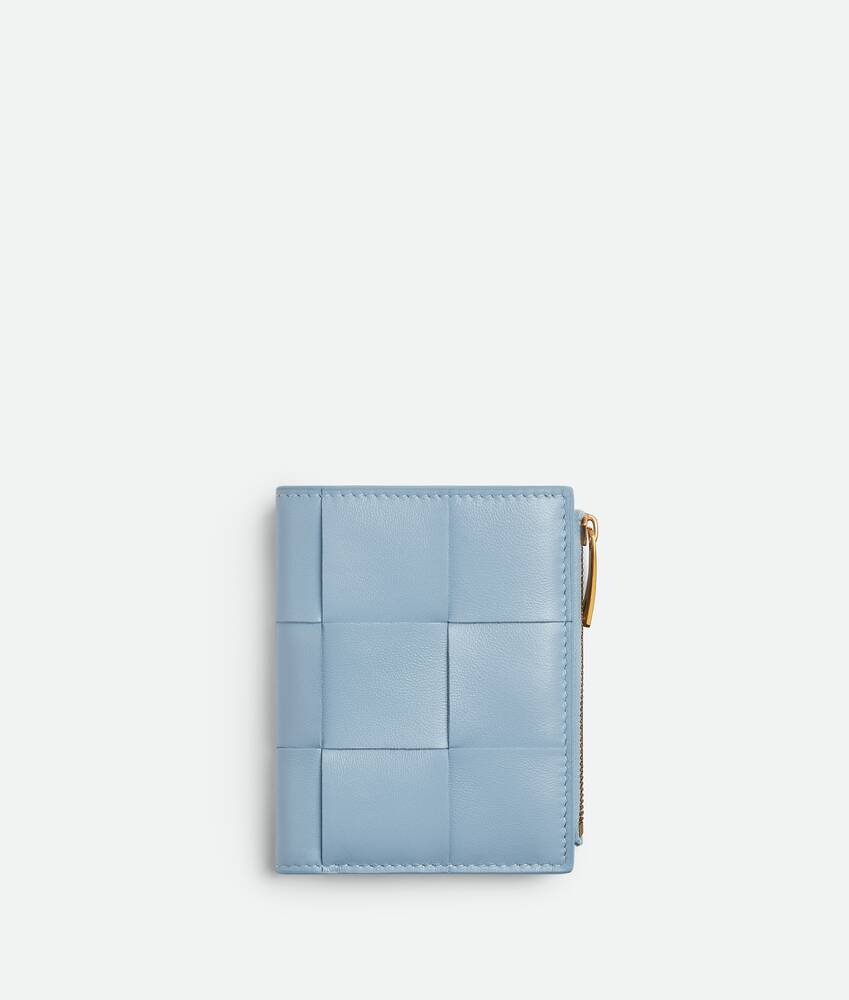 BOTTEGA VENETA Cassette小号双折拉链钱包