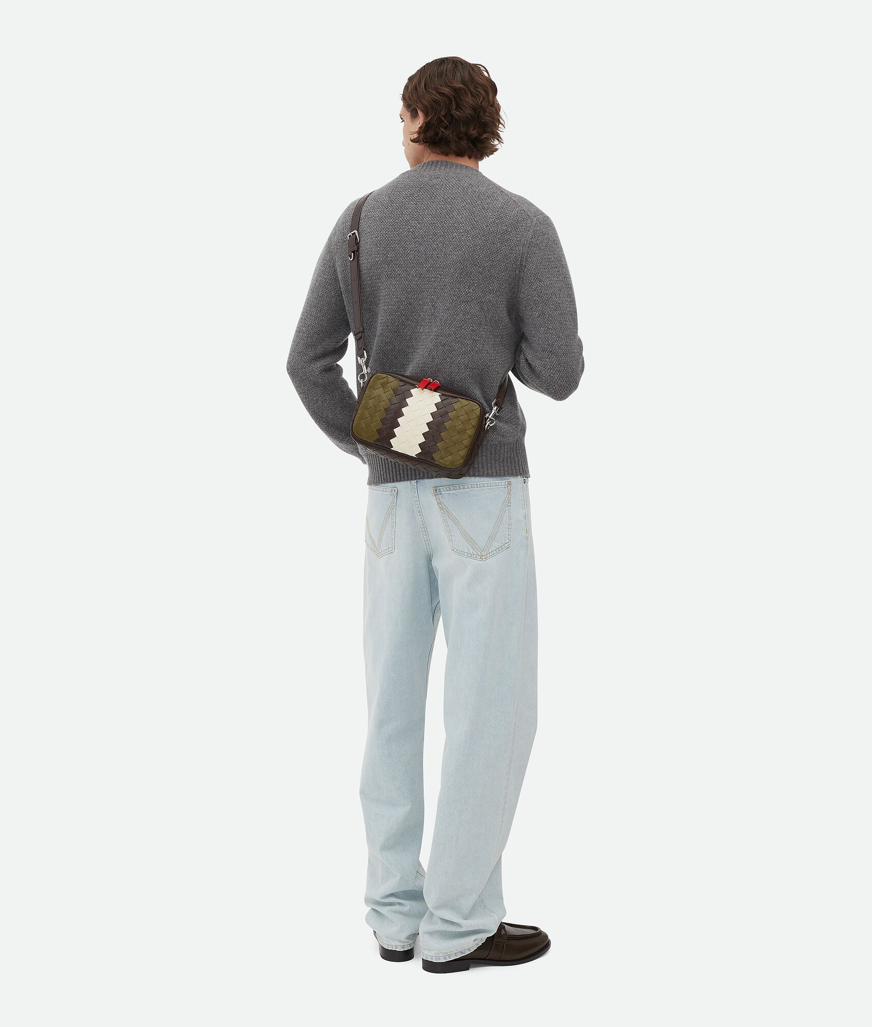 BOTTEGA VENETA 小号Intrecciato编织相机包