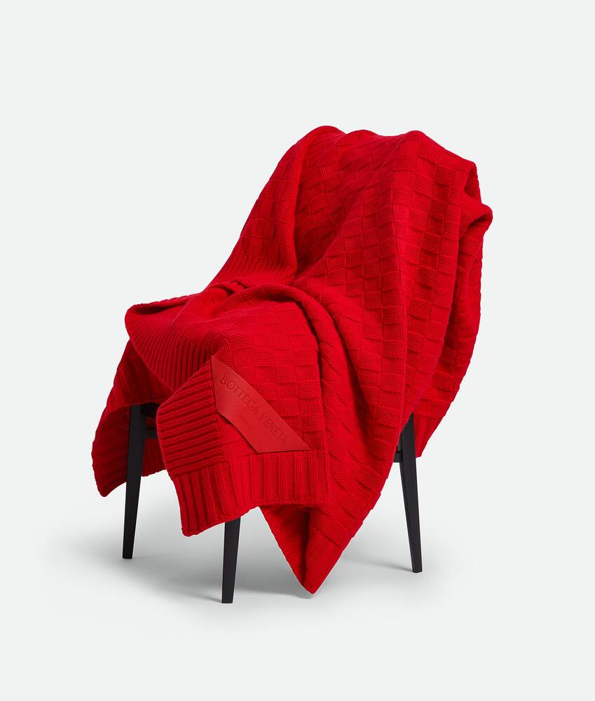 BOTTEGA VENETA 棋盘格毛毯