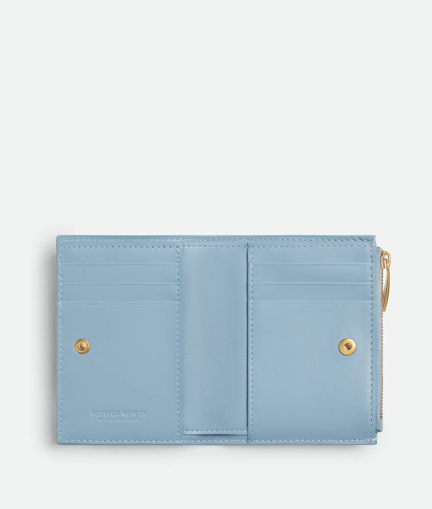 BOTTEGA VENETA Cassette小号双折拉链钱包