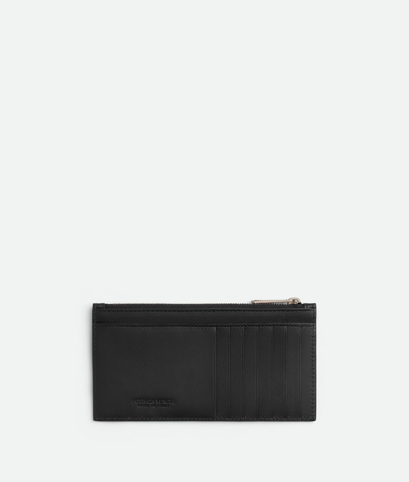BOTTEGA VENETA Intrecciato编织长款拉链卡包