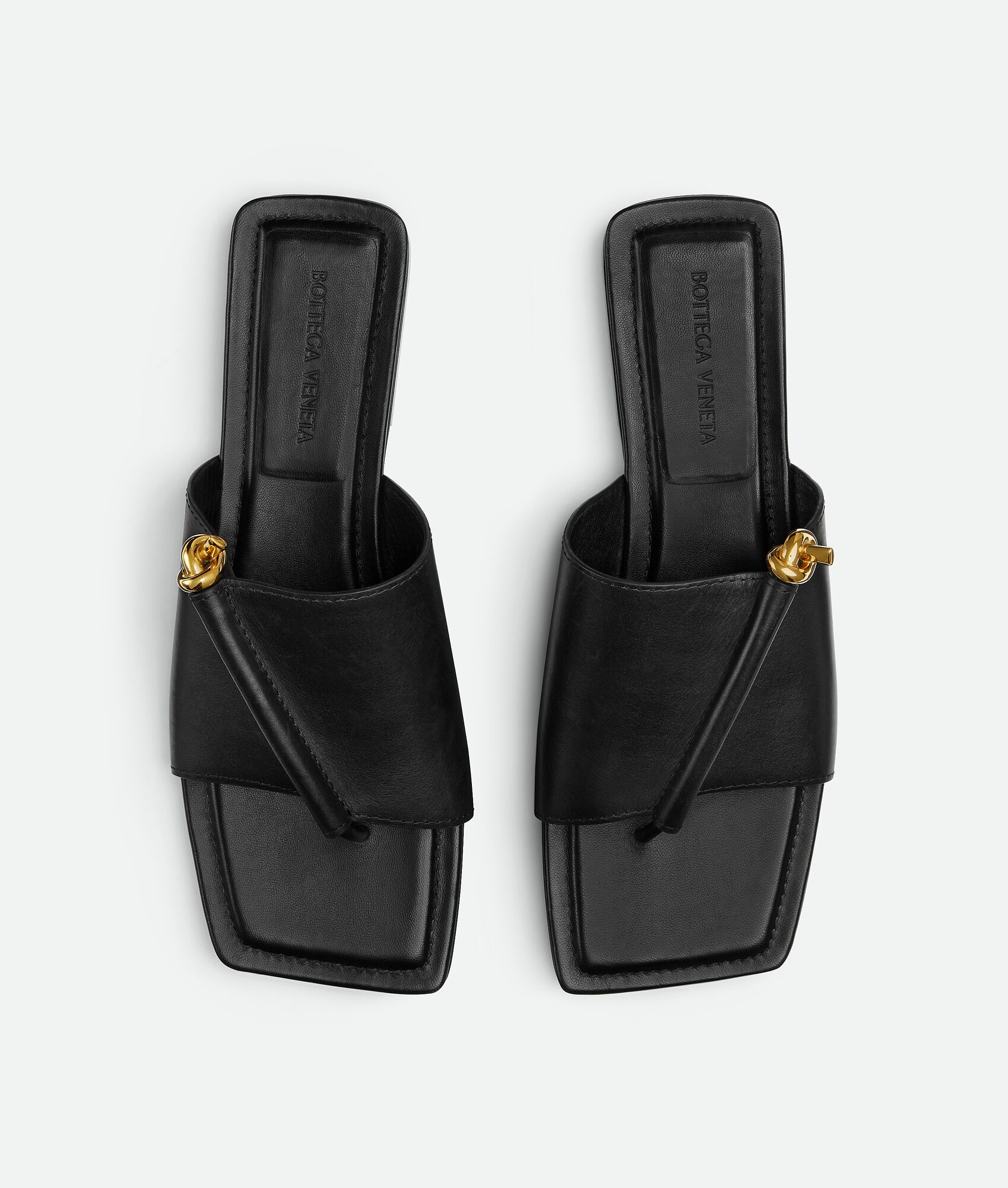 BOTTEGA VENETA 女士Solstice平底夹趾凉鞋