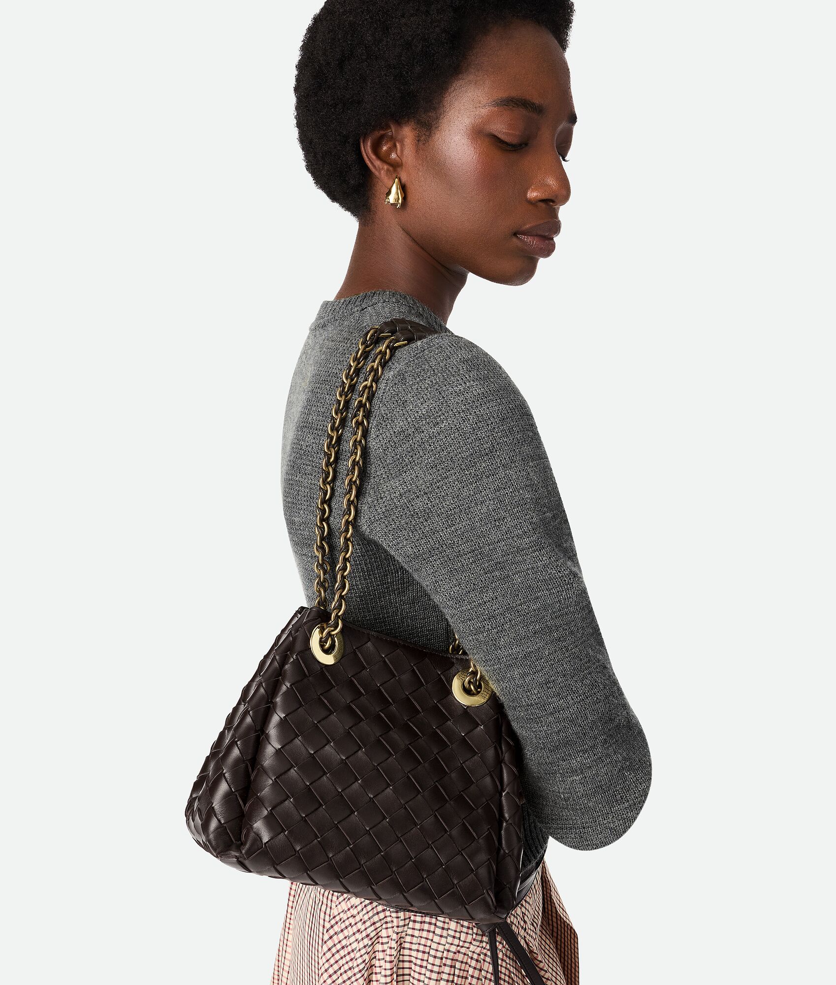 BOTTEGA VENETA Parachute小号链条包
