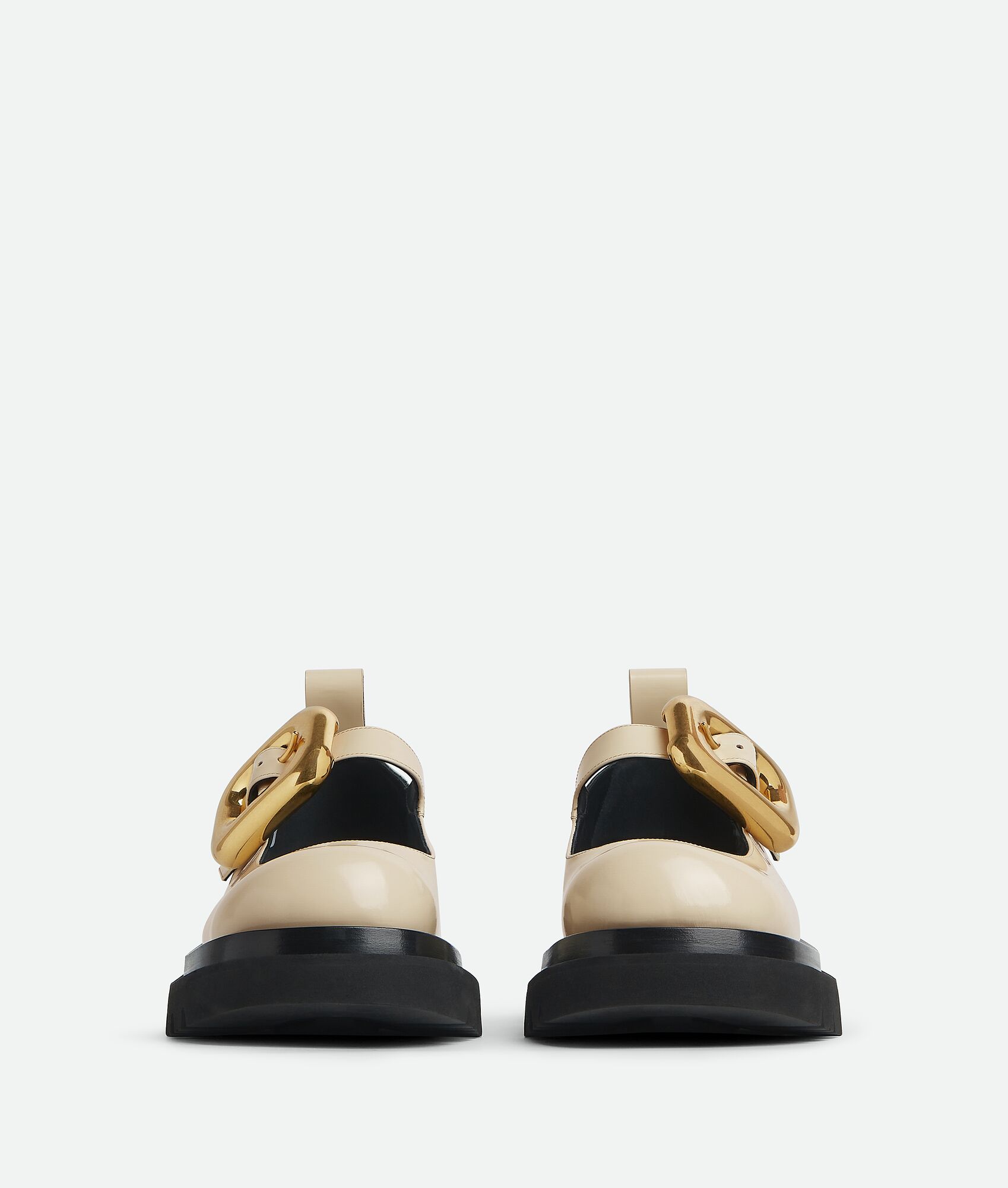 BOTTEGA VENETA 女士Lug玛丽珍平底鞋