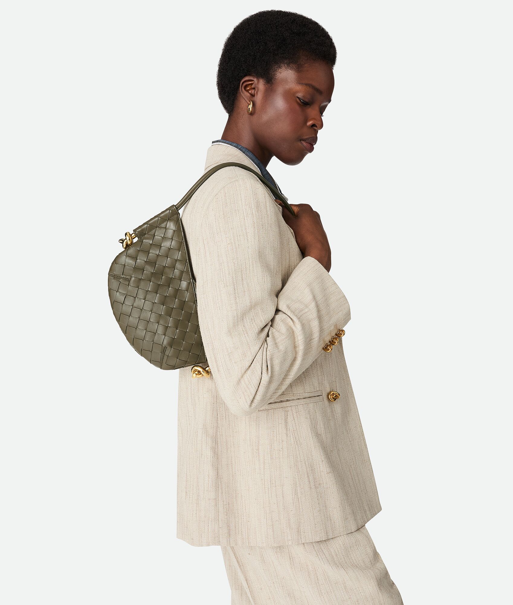 BOTTEGA VENETA 迷你Solstice肩背包