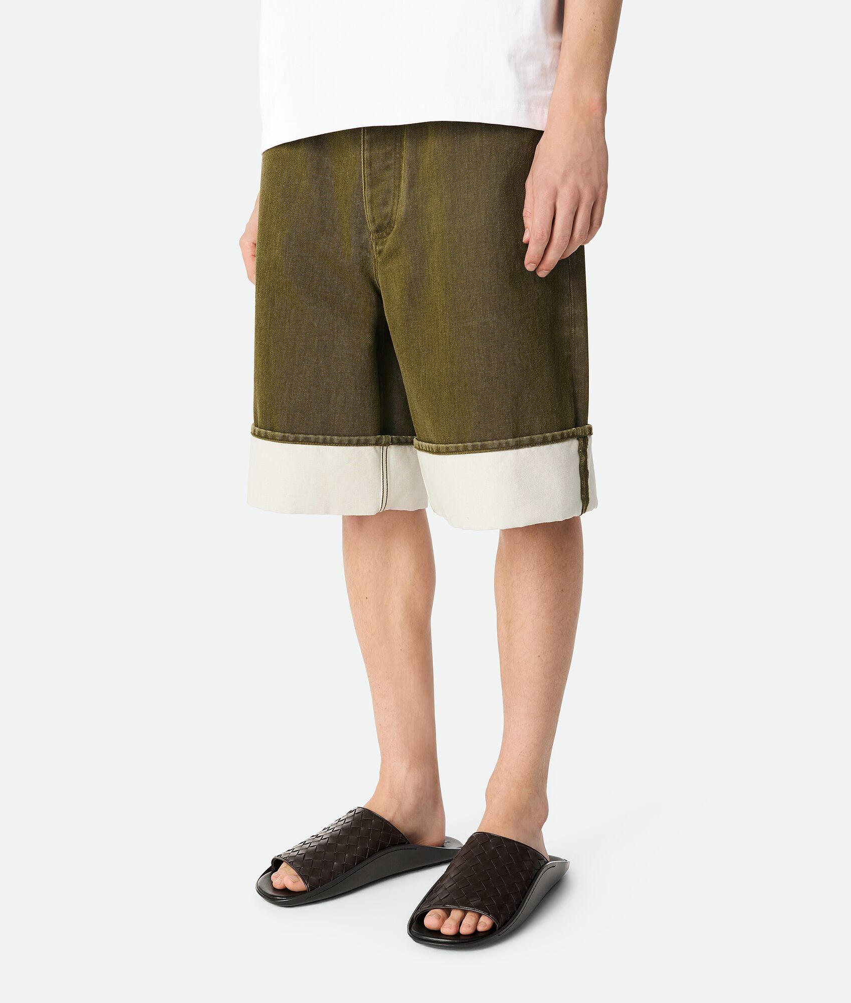 BOTTEGA VENETA 男士Wave穆勒凉鞋