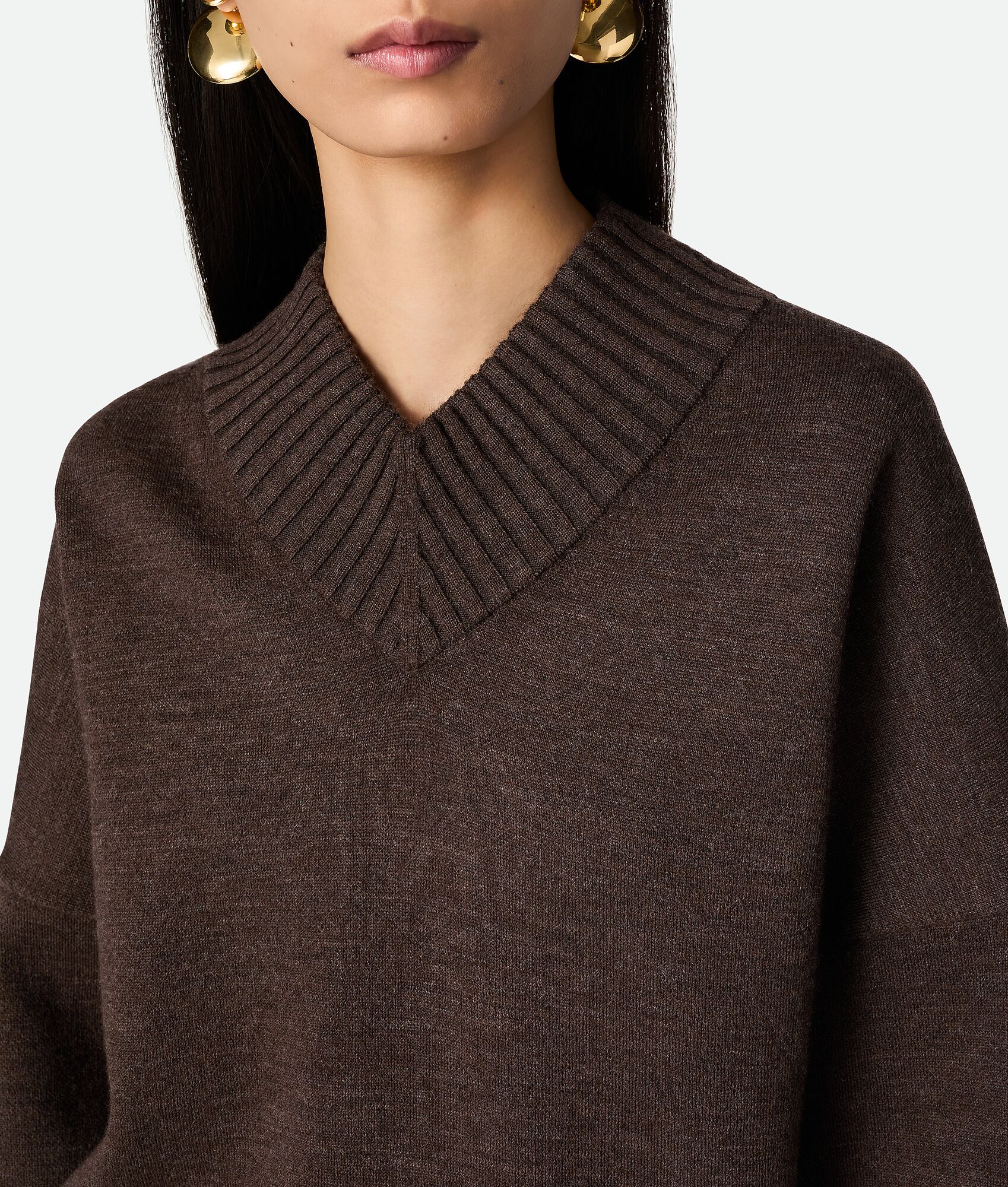 BOTTEGA VENETA 双层棉质套头衫