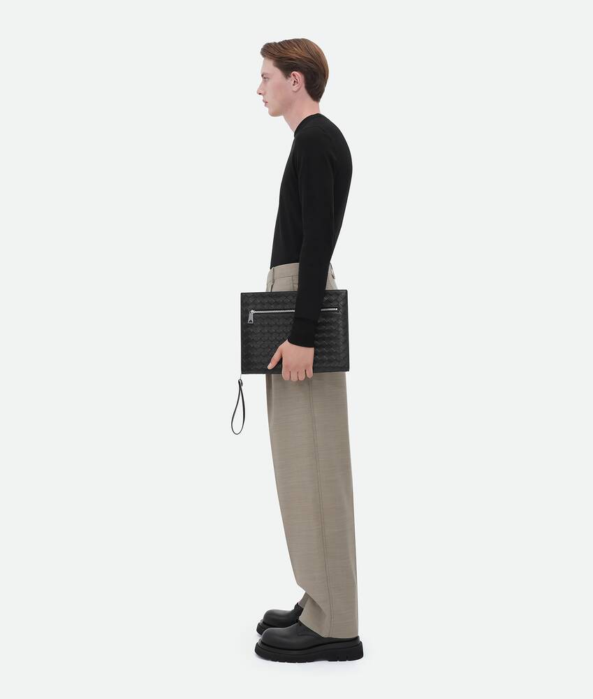 BOTTEGA VENETA 中号Intrecciato编织收纳包