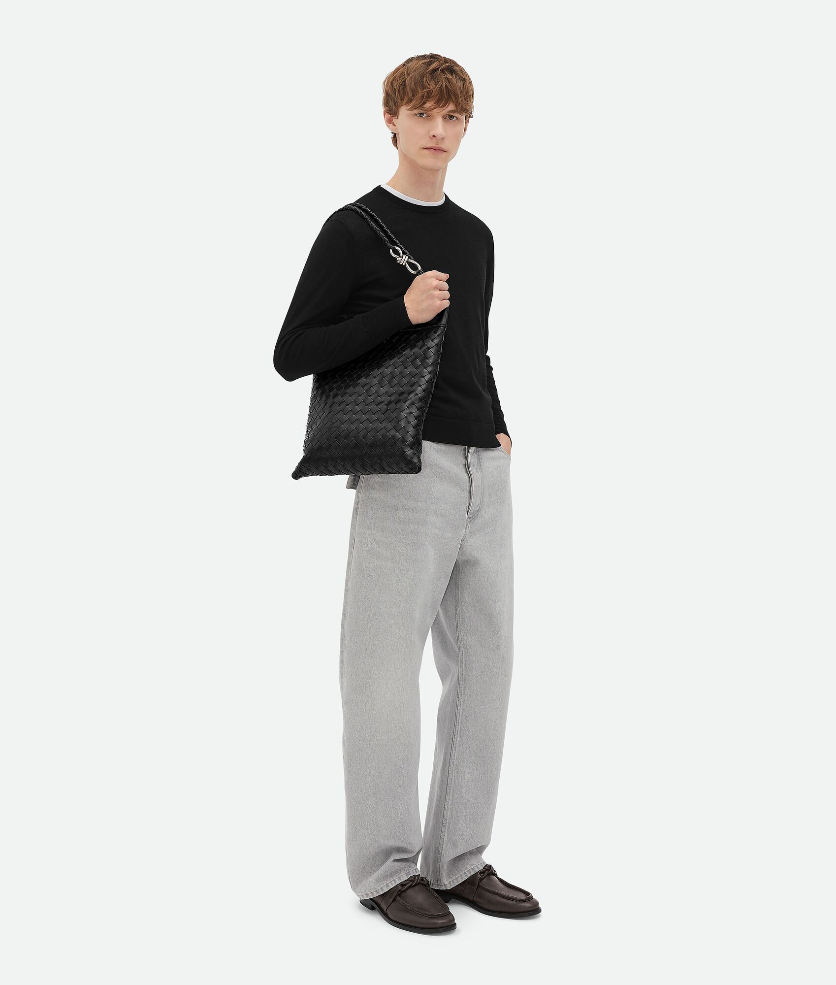 BOTTEGA VENETA Andiamo扁平背提包