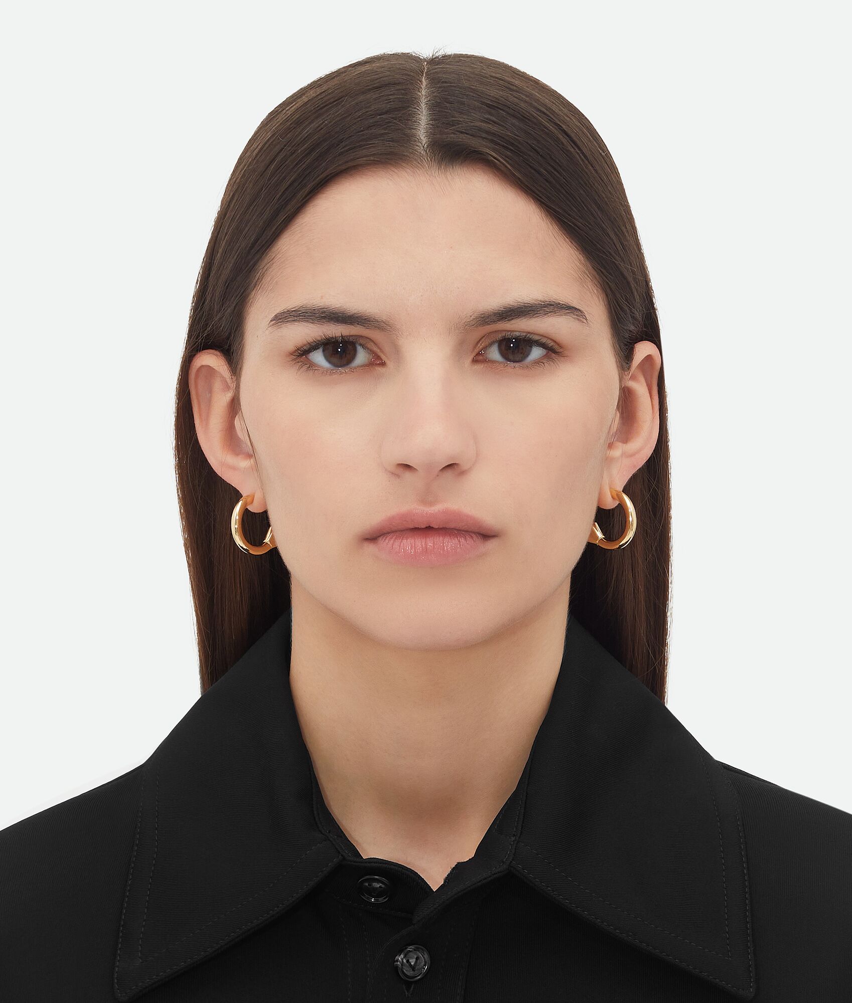 BOTTEGA VENETA Ellipse环形耳环
