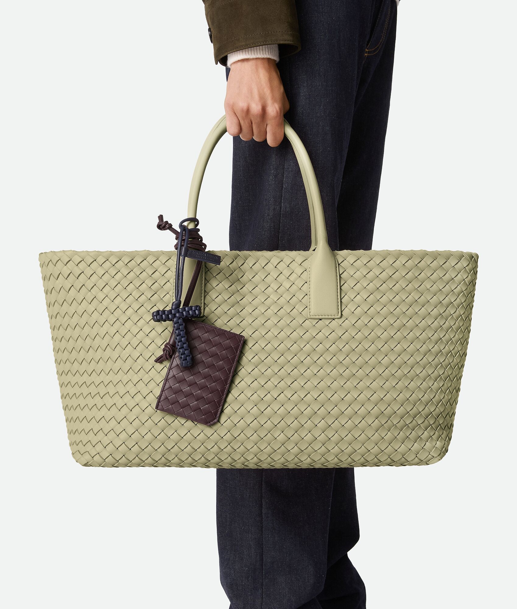 BOTTEGA VENETA Intrecciato Piccolo编织证件卡包