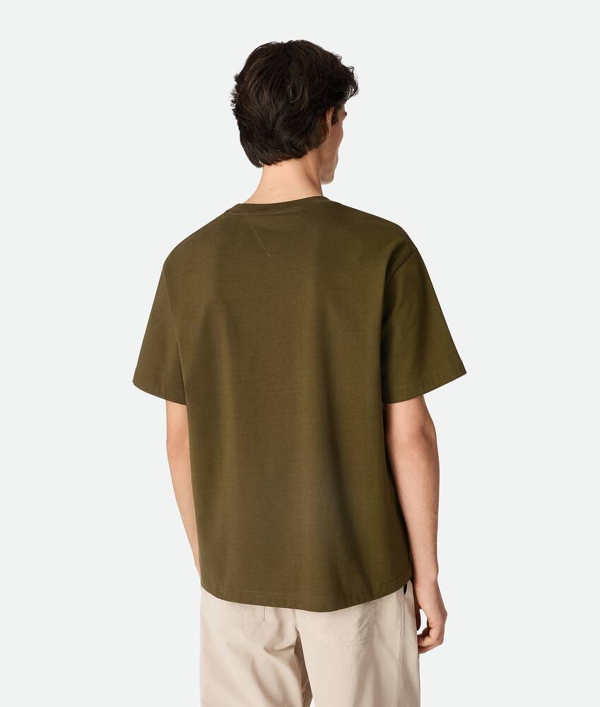 BOTTEGA VENETA 皮马棉针织T恤