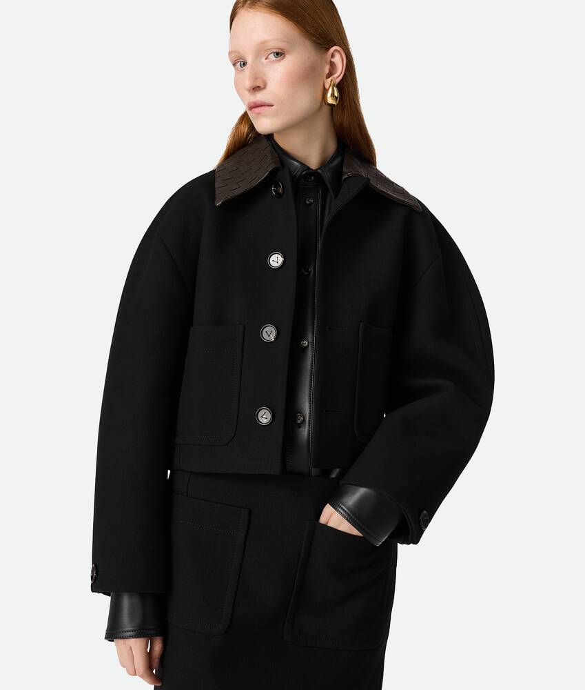 BOTTEGA VENETA 棉混纺短款夹克