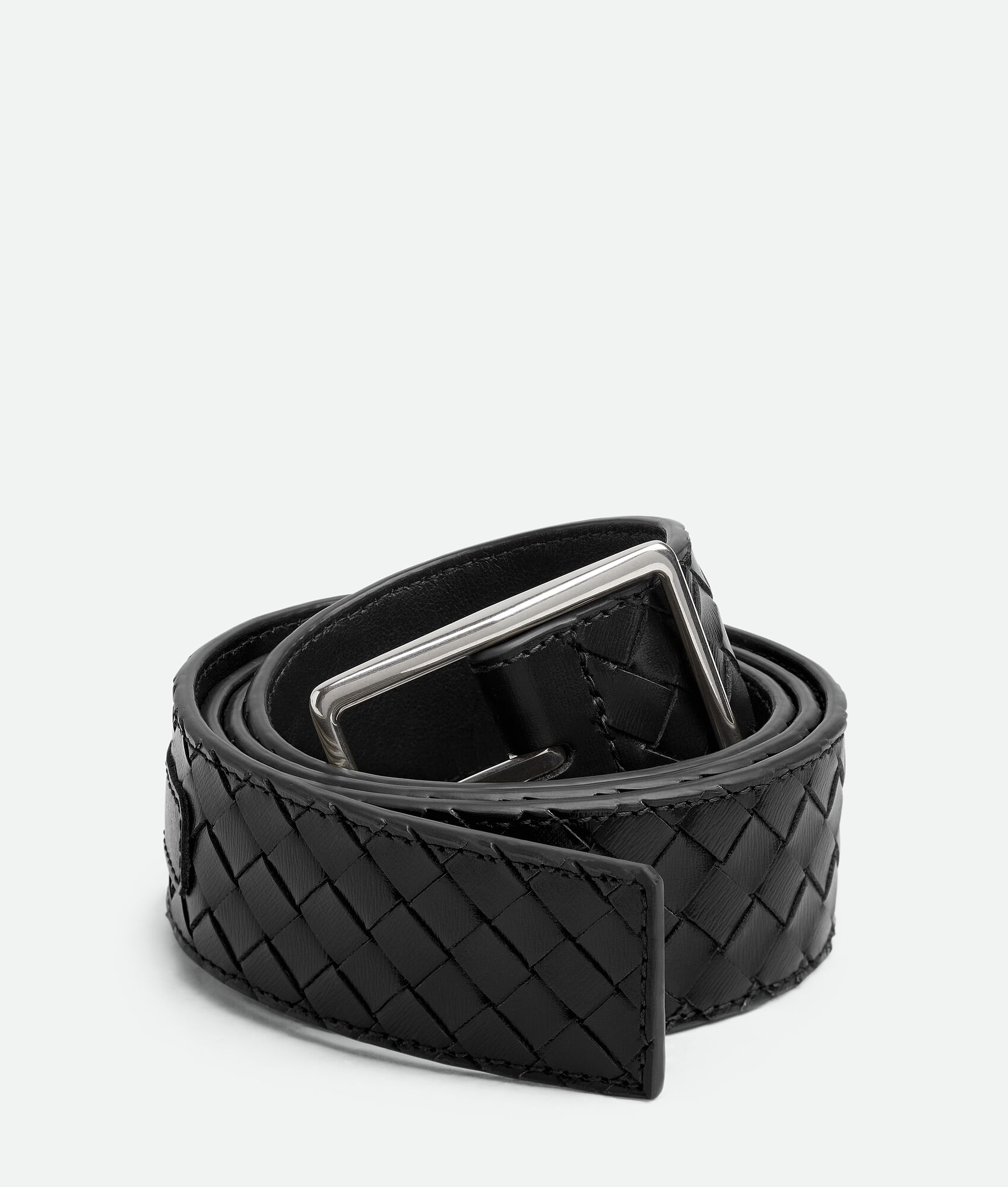 BOTTEGA VENETA Intrecciato Piccolo编织腰带