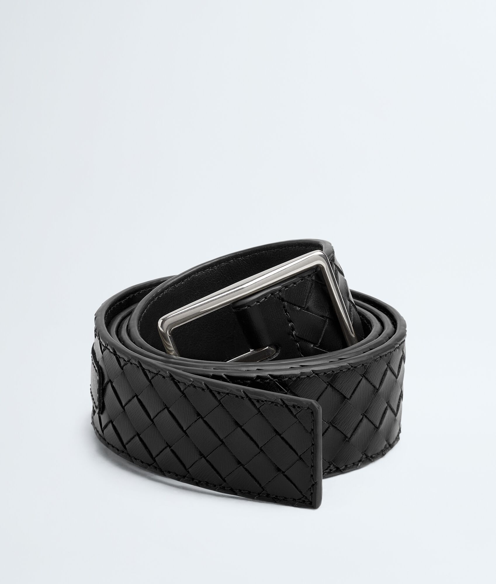 BOTTEGA VENETA Intrecciato Piccolo编织腰带