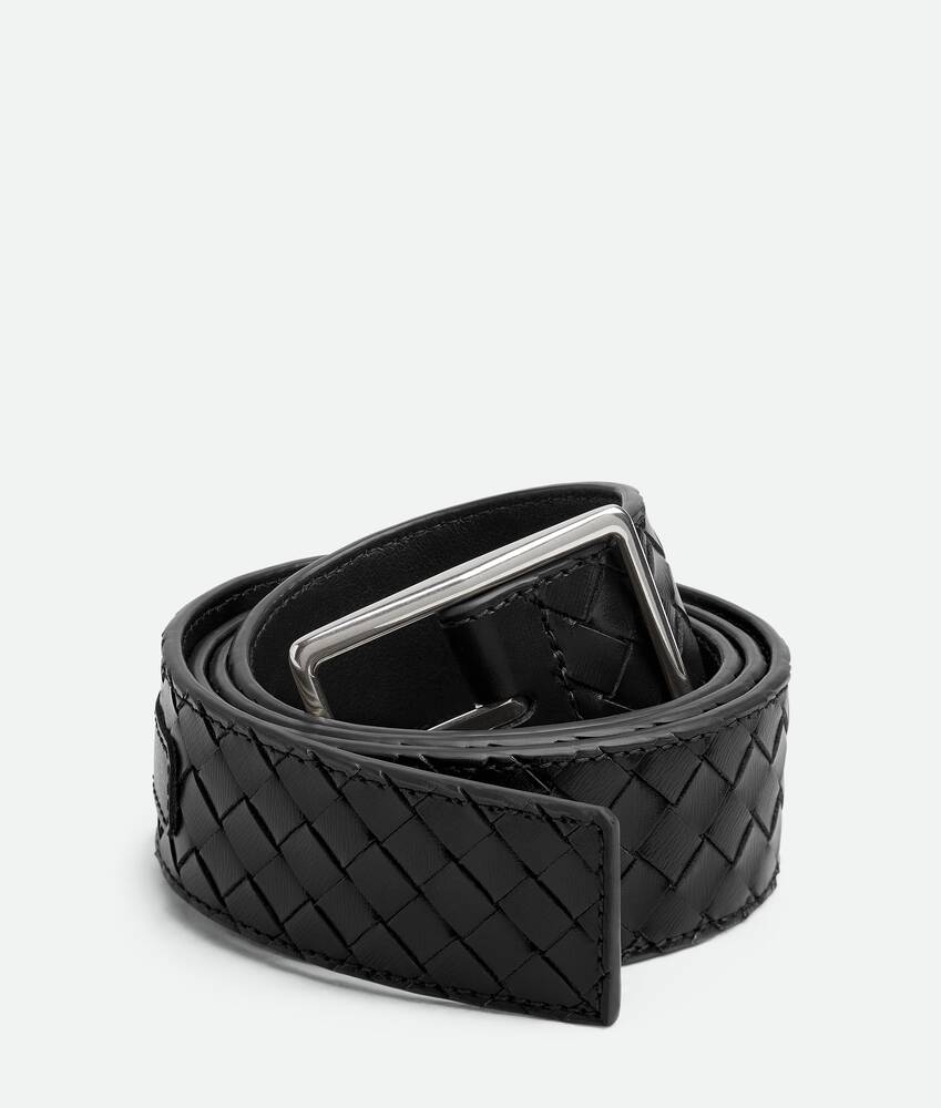 BOTTEGA VENETA Intrecciato Piccolo编织腰带