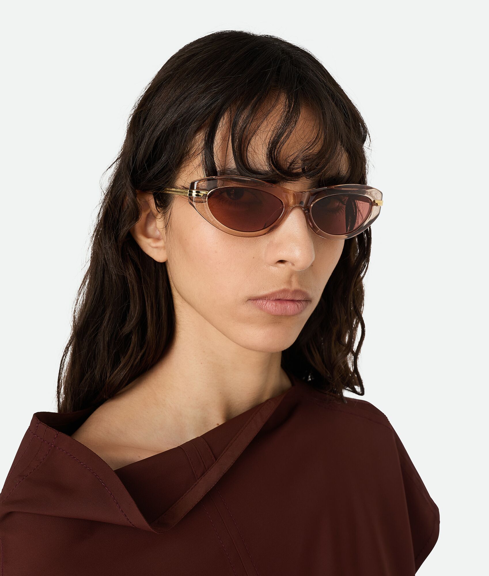 BOTTEGA VENETA Classic猫眼形太阳眼镜