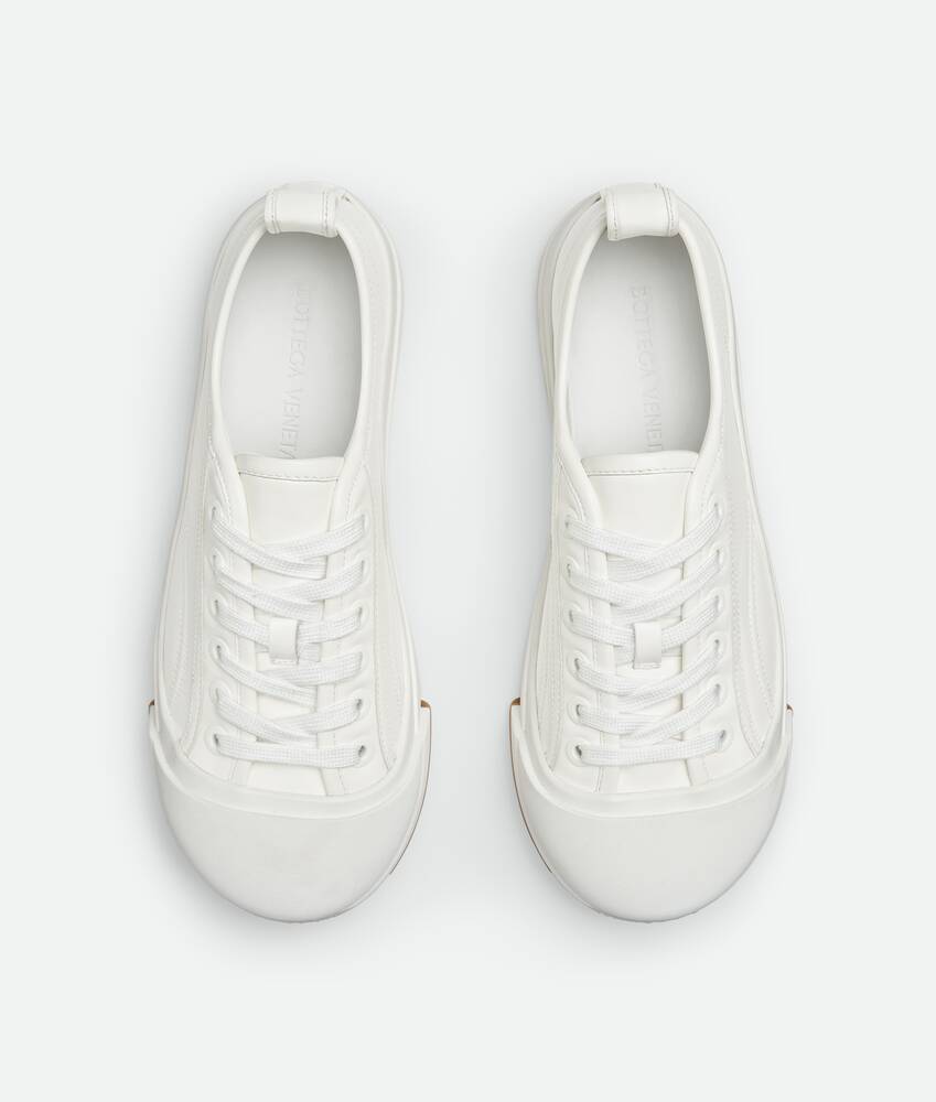 BOTTEGA VENETA 女士Vulcan 皮革运动鞋