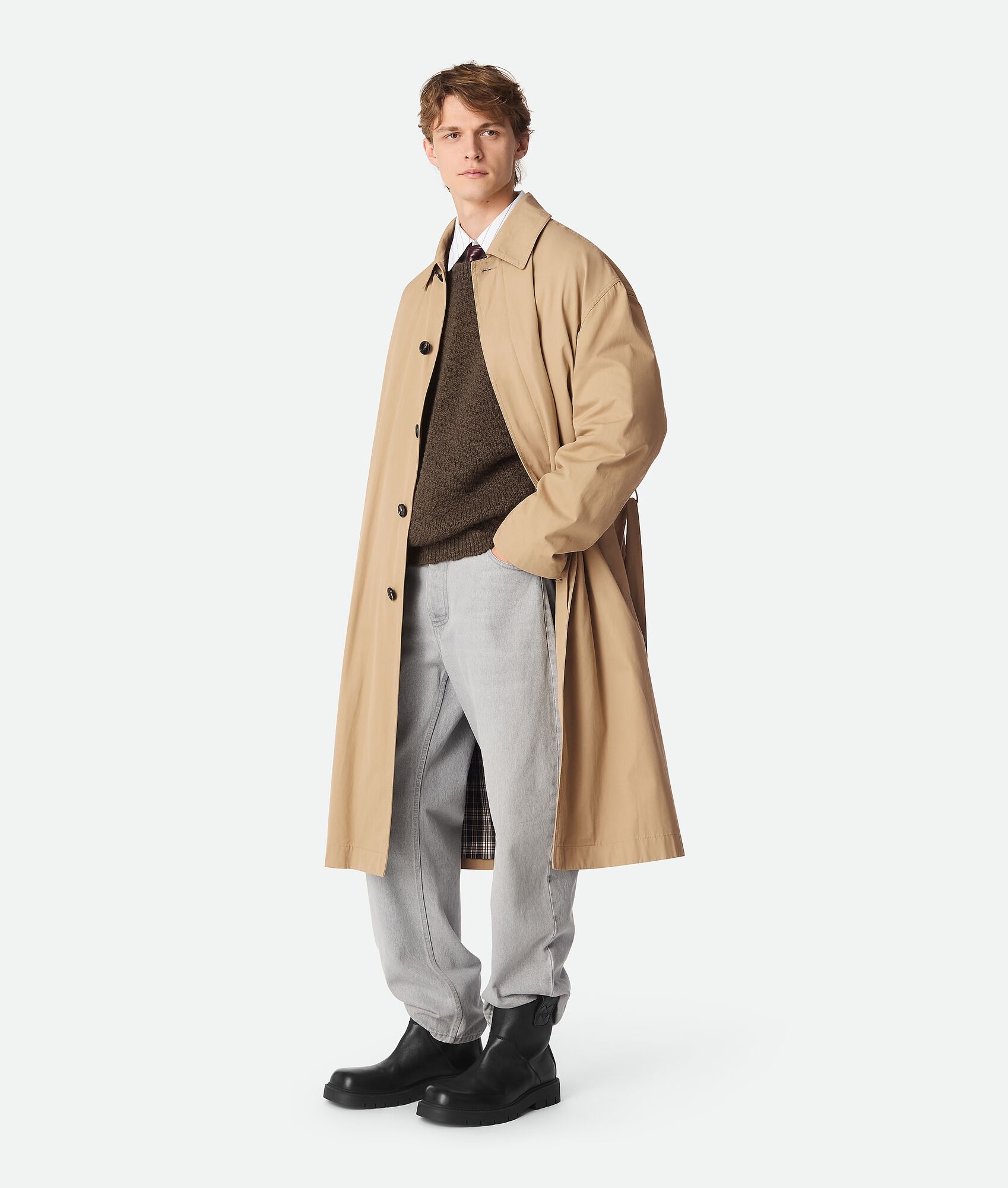 BOTTEGA VENETA 男士Haddock踝靴