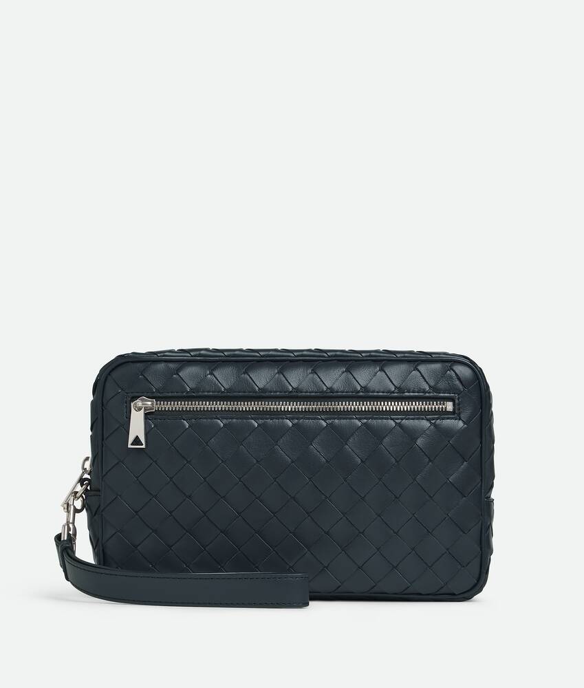 BOTTEGA VENETA Intrecciato编织腕带手拿包