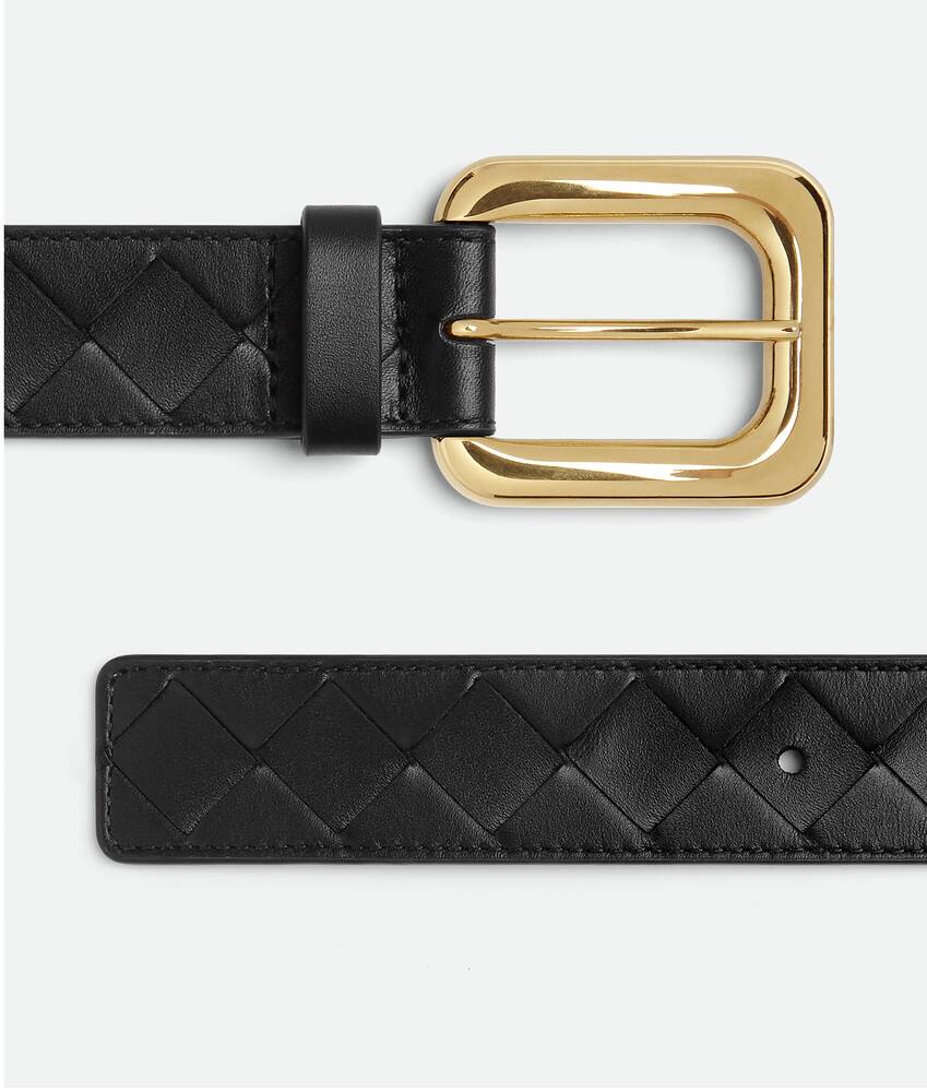 BOTTEGA VENETA Intrecciato编织腰带