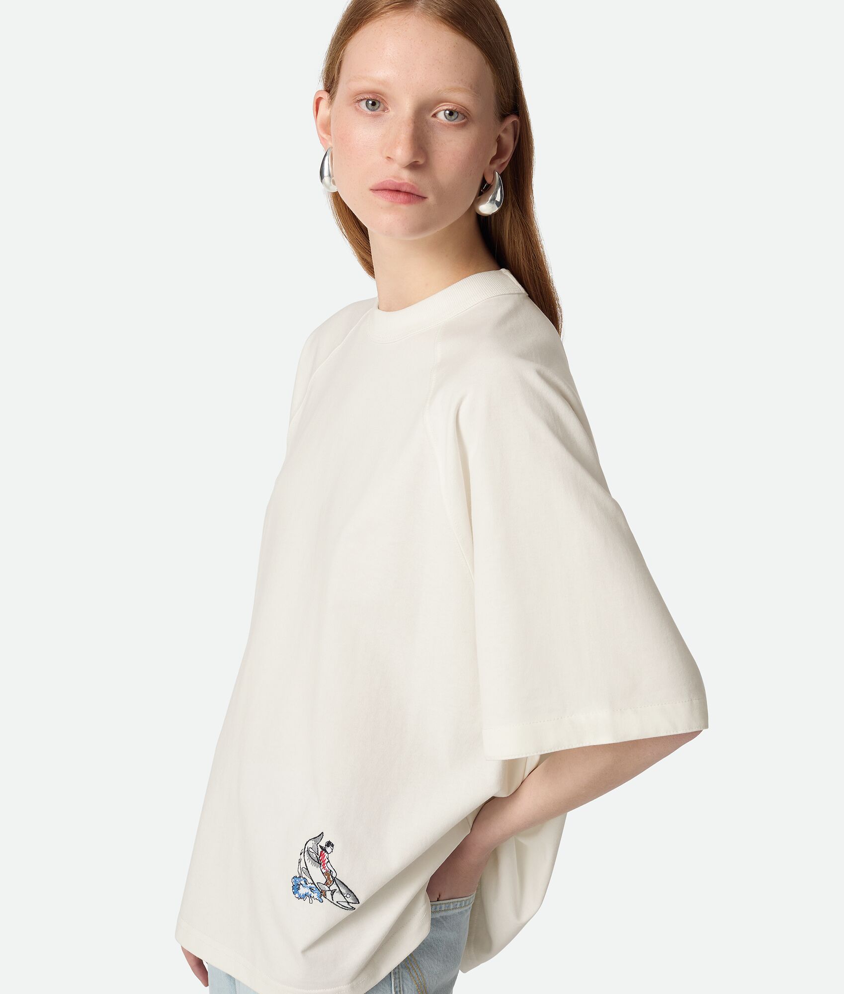 BOTTEGA VENETA 柔软棉质针织T恤