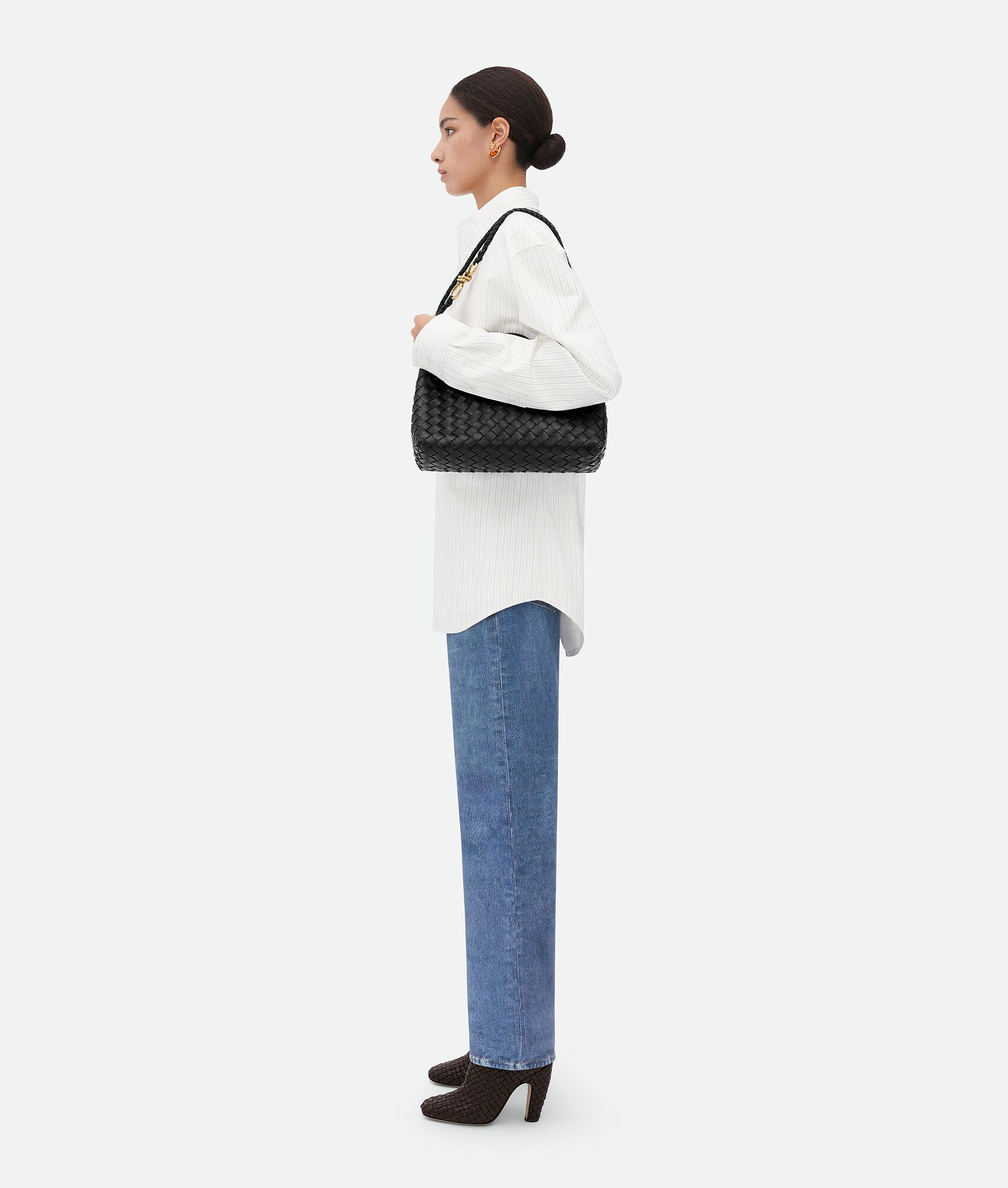 BOTTEGA VENETA 小号横款Andiamo手提包