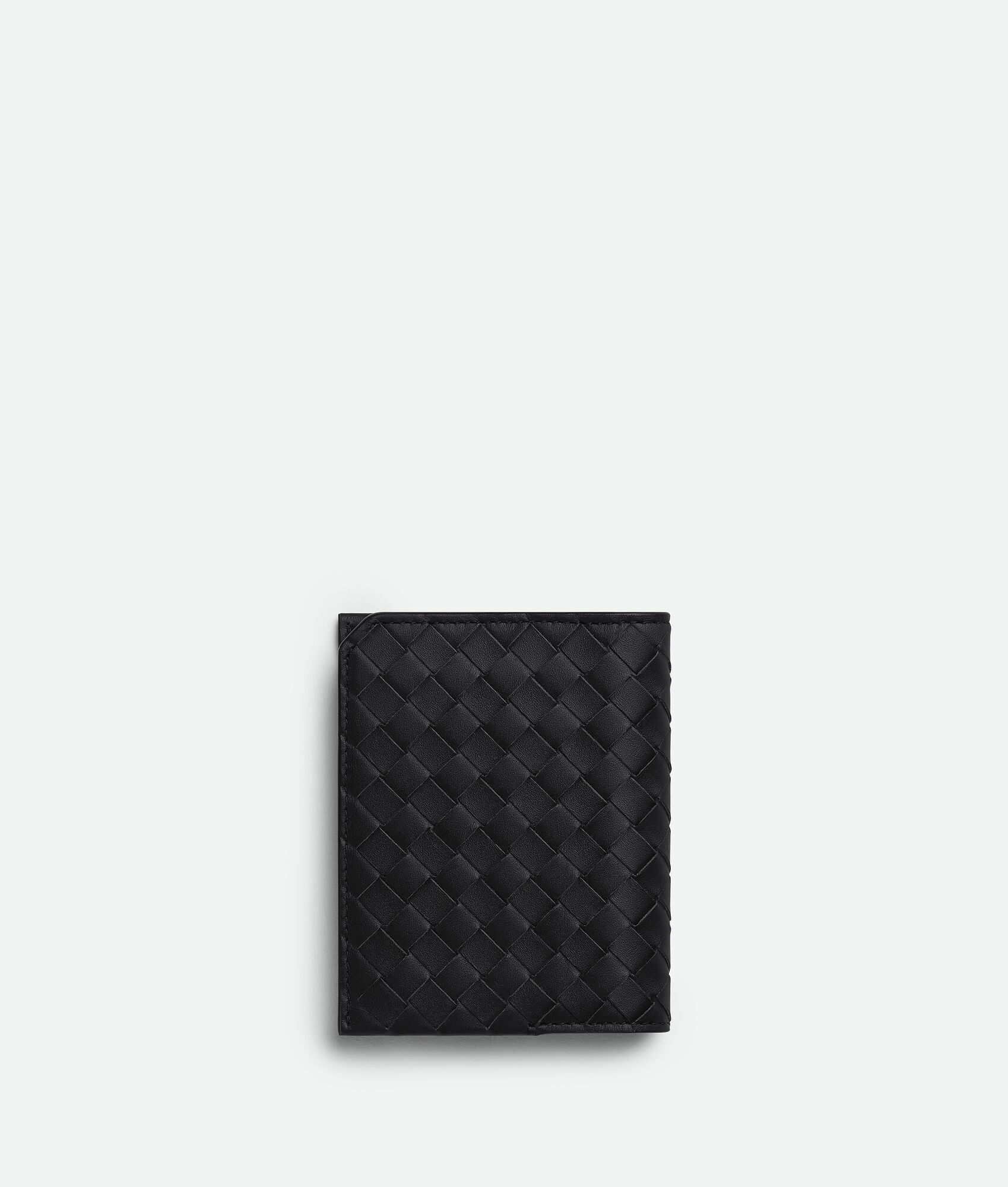 BOTTEGA VENETA Intrecciato编织Piccolo Flap翻盖卡包