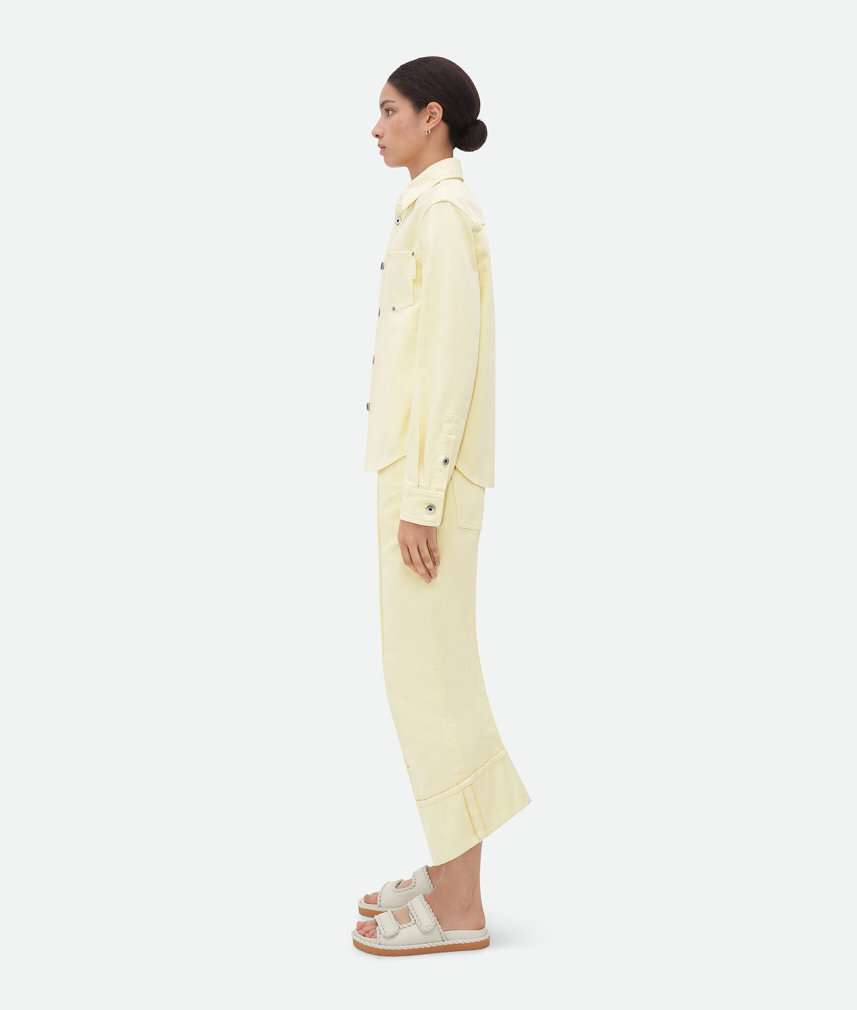 BOTTEGA VENETA 女士Jack平底穆勒鞋