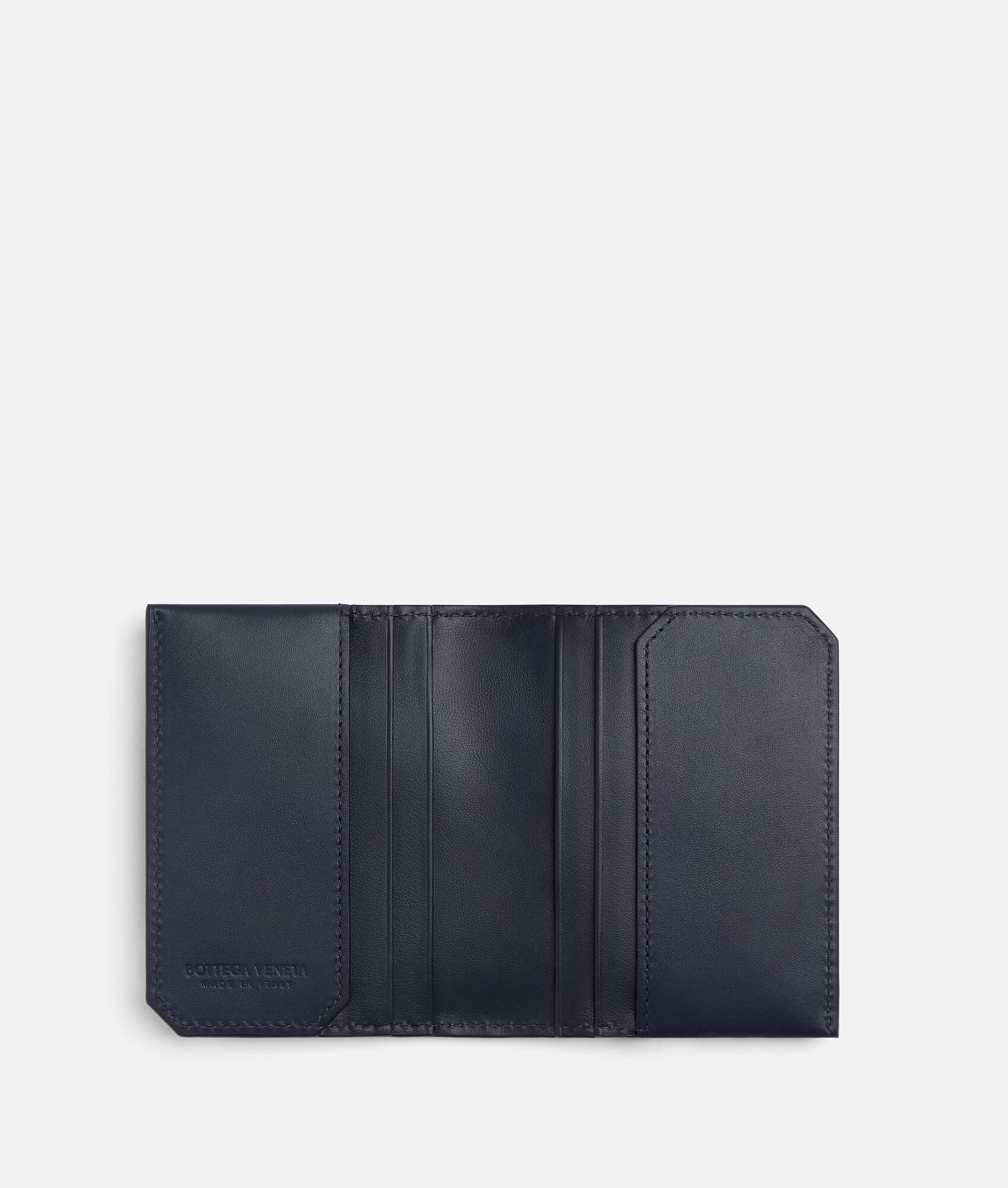 BOTTEGA VENETA Intrecciato Piccolo编织翻盖卡包