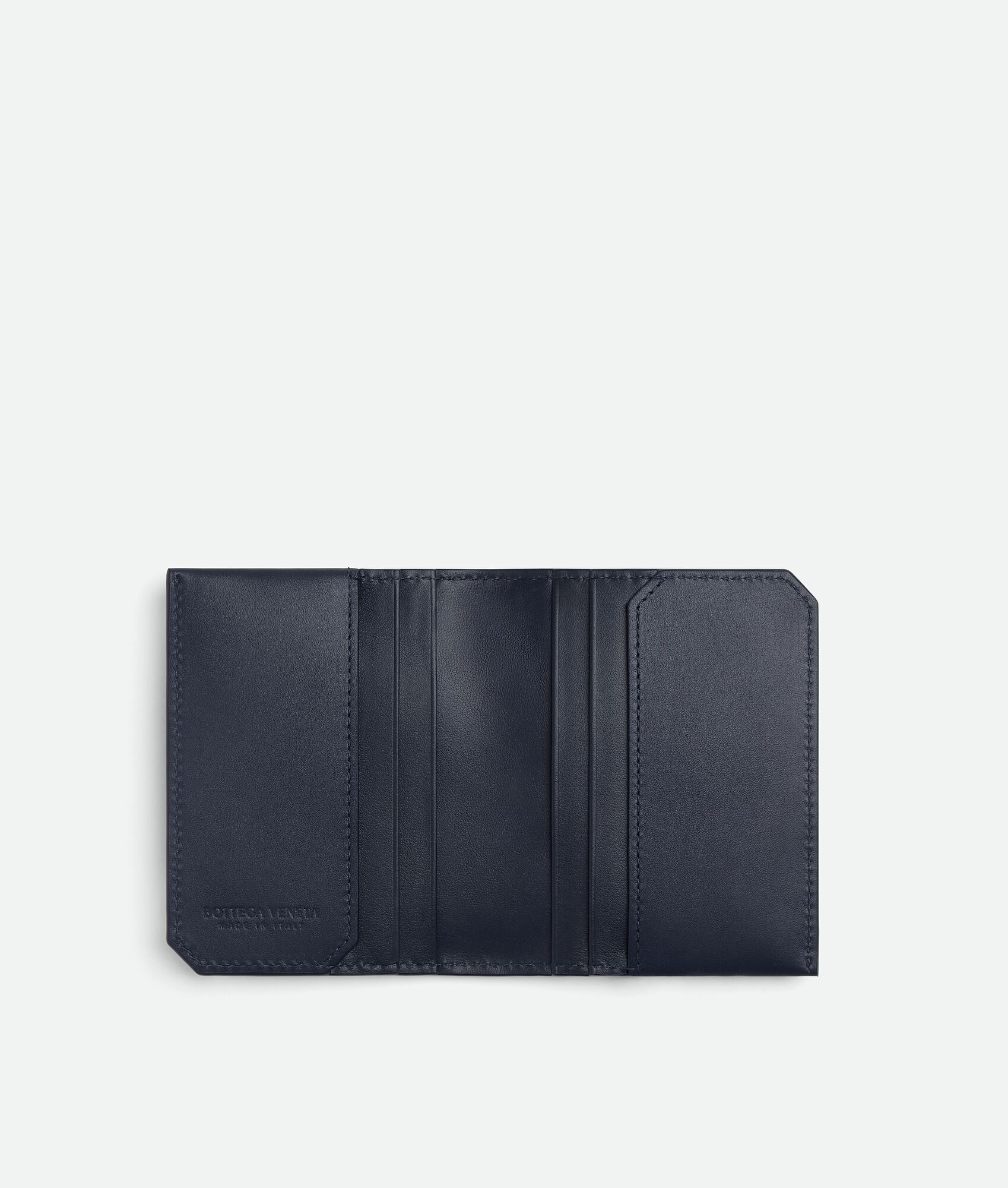 BOTTEGA VENETA Intrecciato Piccolo编织翻盖卡包