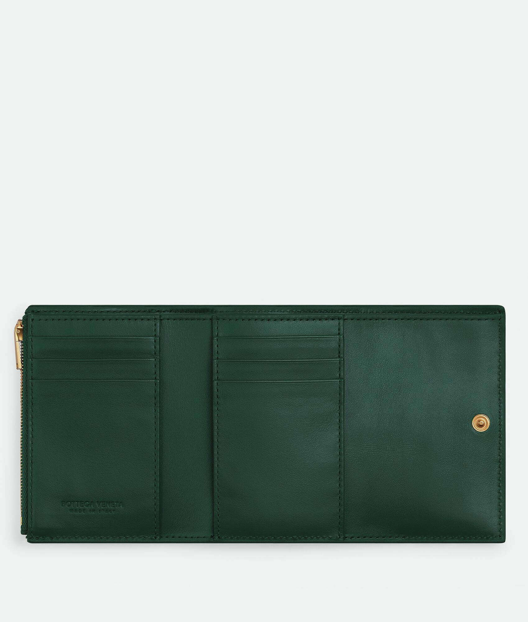 BOTTEGA VENETA Cassette三折拉链钱包