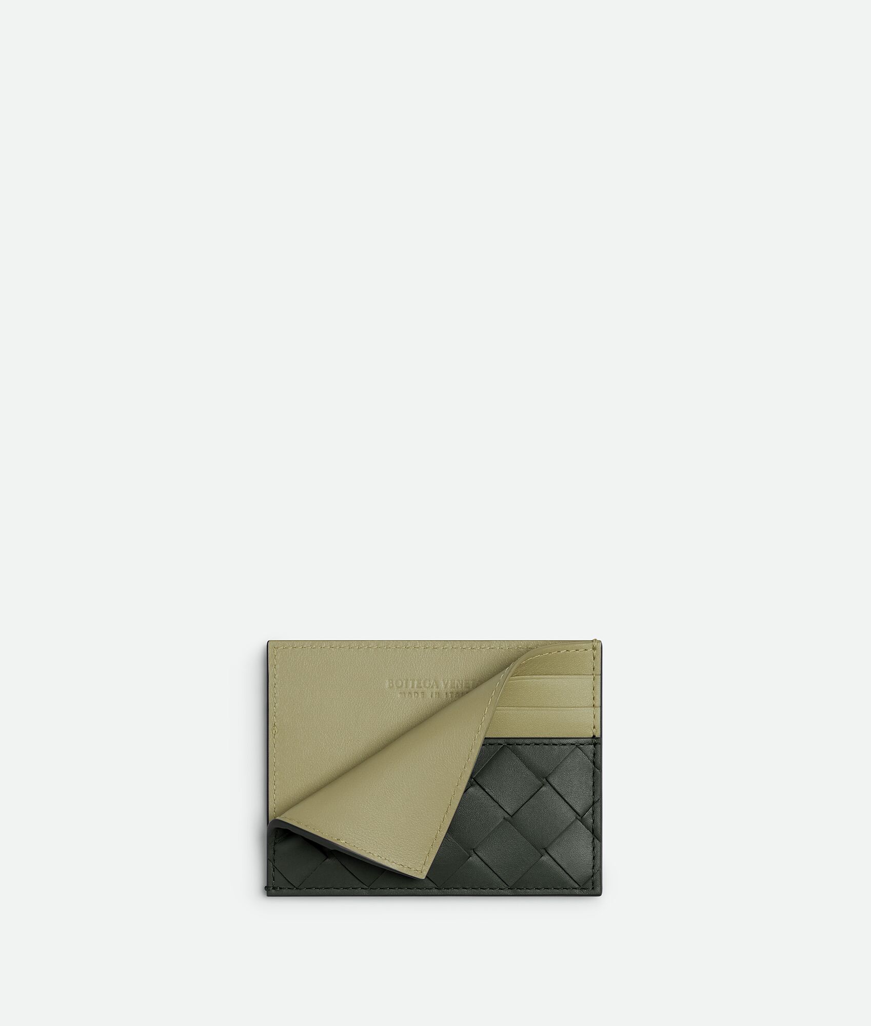 BOTTEGA VENETA Intrecciato编织信用卡包