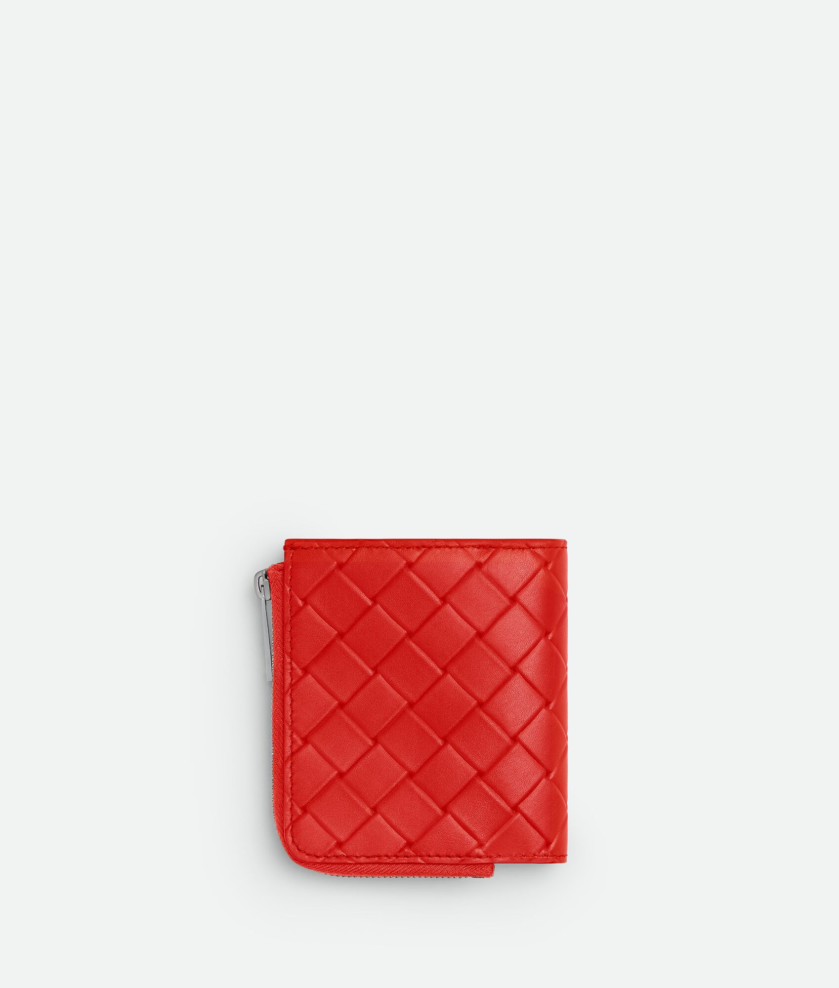 BOTTEGA VENETA Intrecciato Stamp编织双折钱包