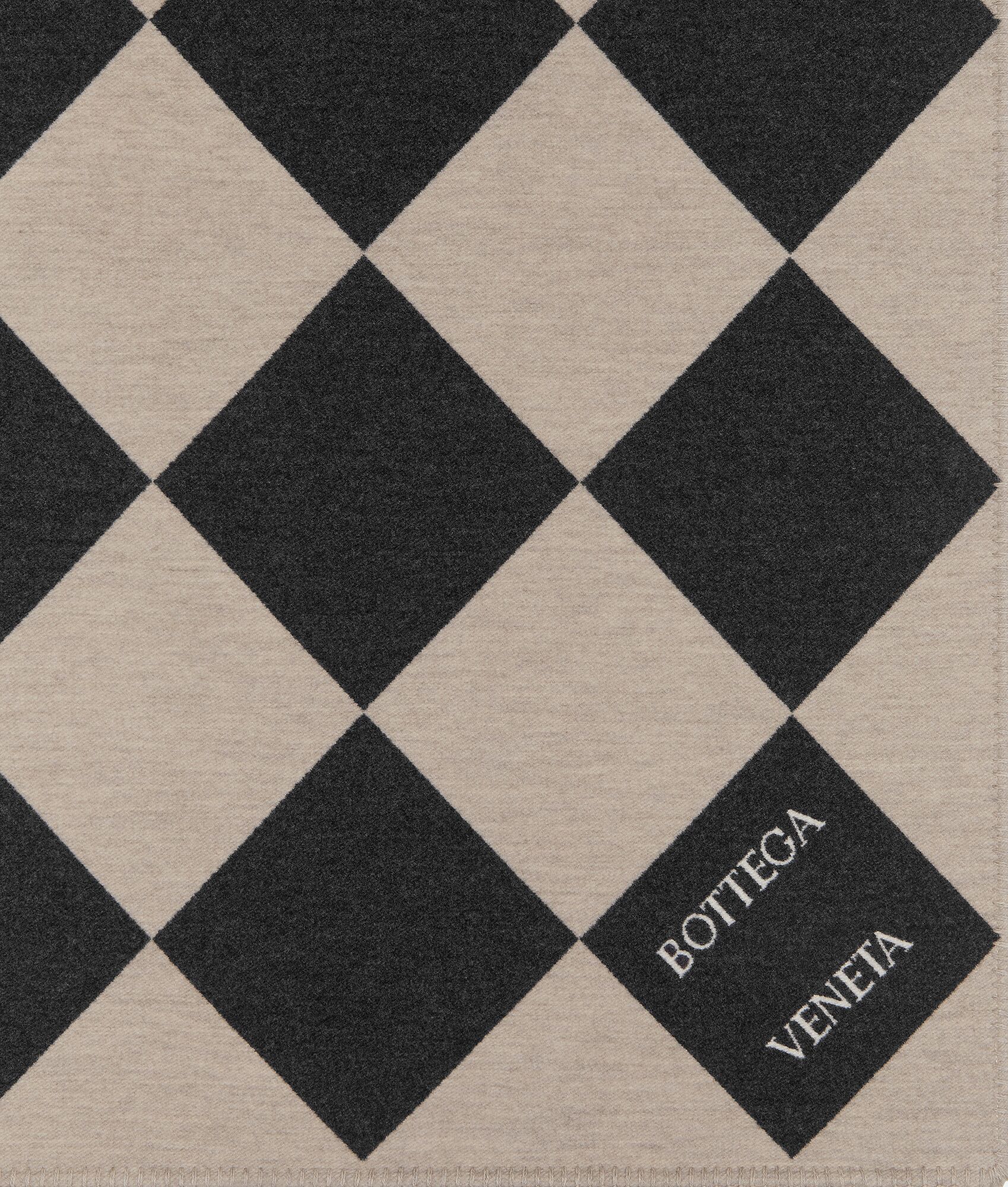 BOTTEGA VENETA 提花格纹毛毯