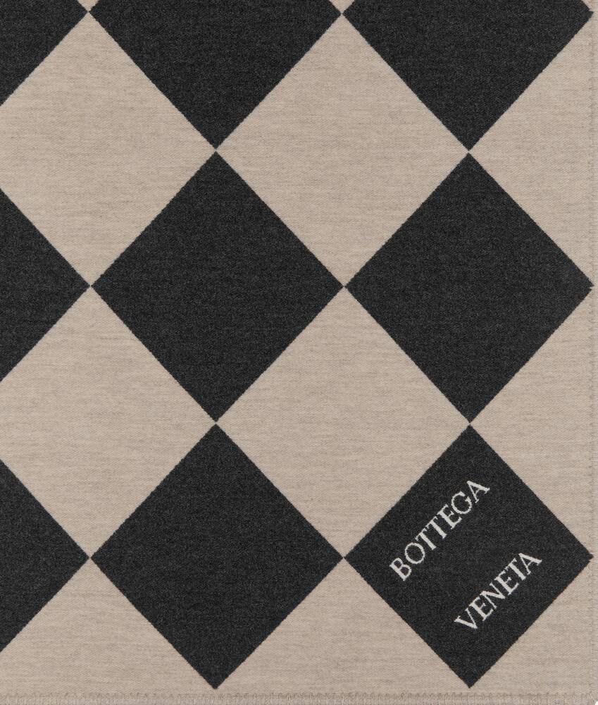 BOTTEGA VENETA 提花格纹毛毯
