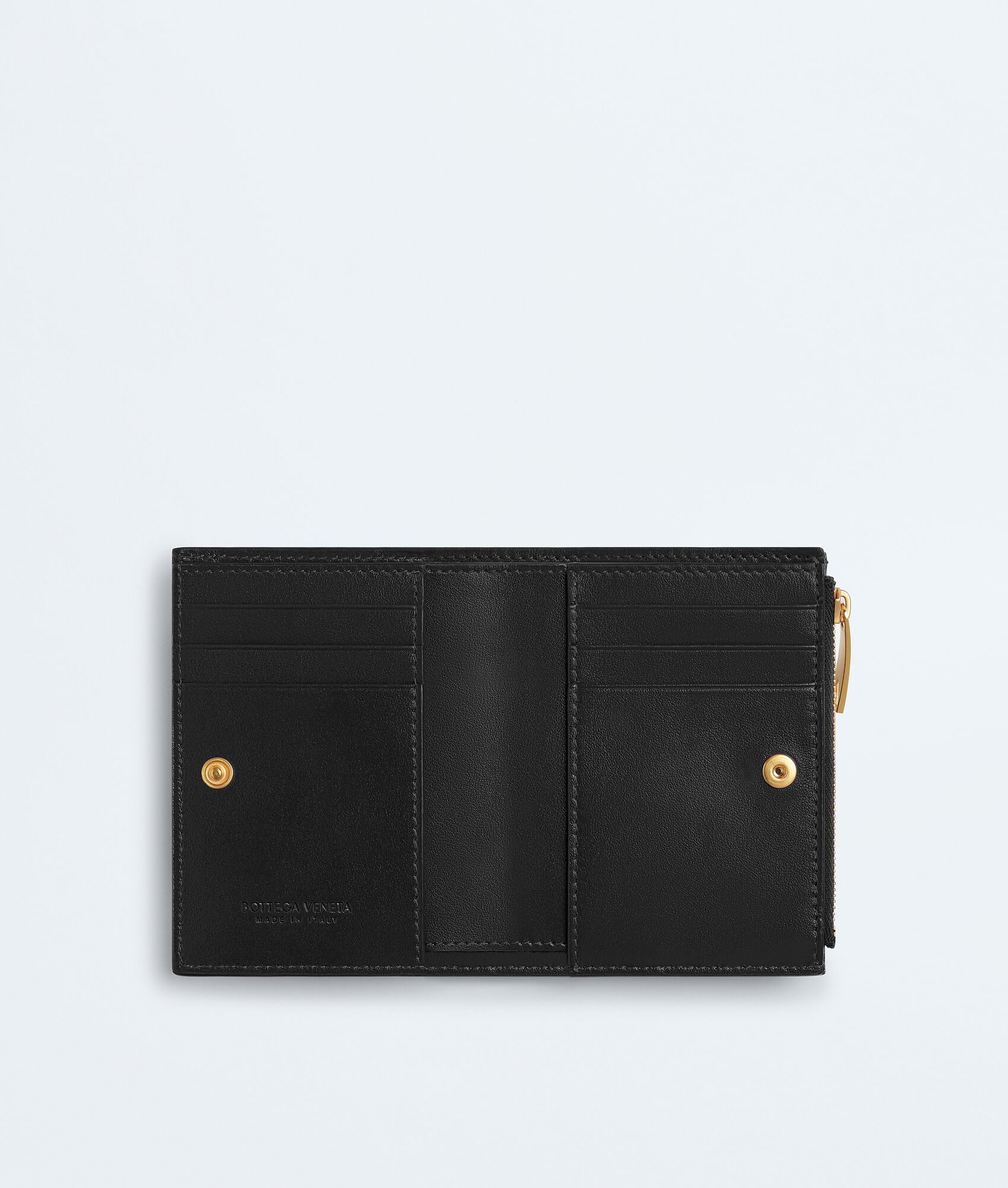 BOTTEGA VENETA 小号Intrecciato编织双折钱包