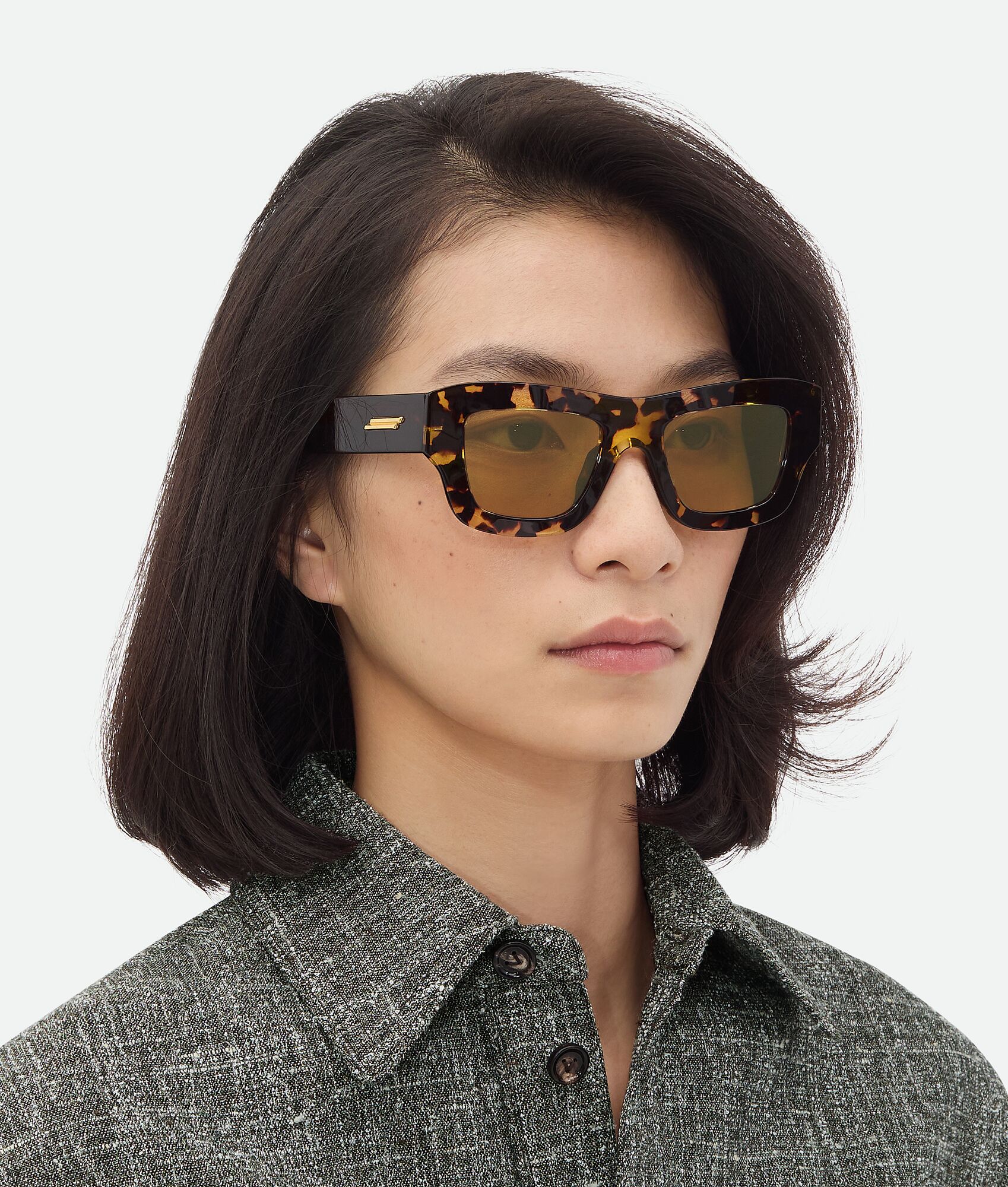 BOTTEGA VENETA Ultrathin方形太阳镜