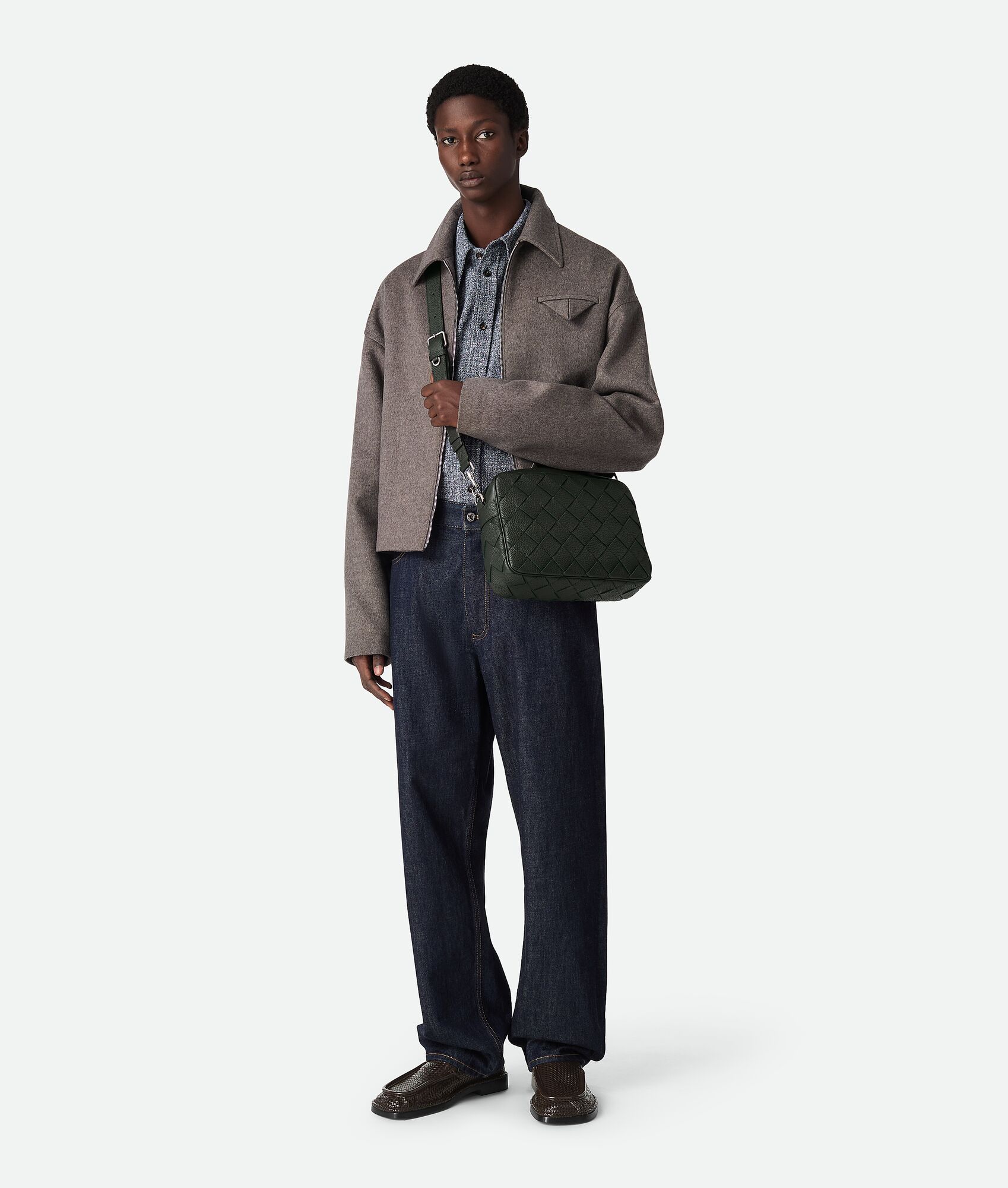 BOTTEGA VENETA Intrecciato编织相机包