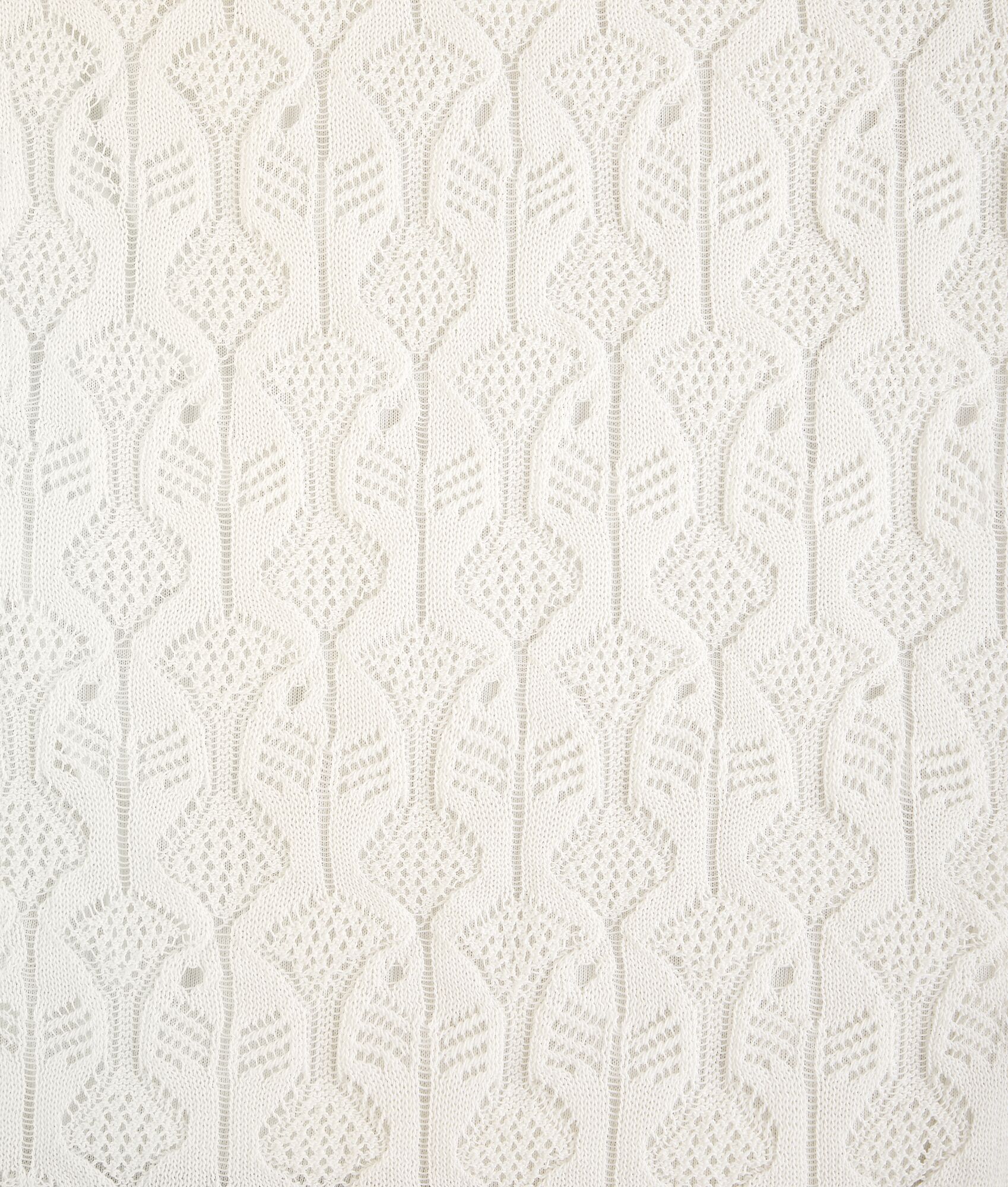 BOTTEGA VENETA 棉质和桑蚕丝鱼图案蕾丝上衣