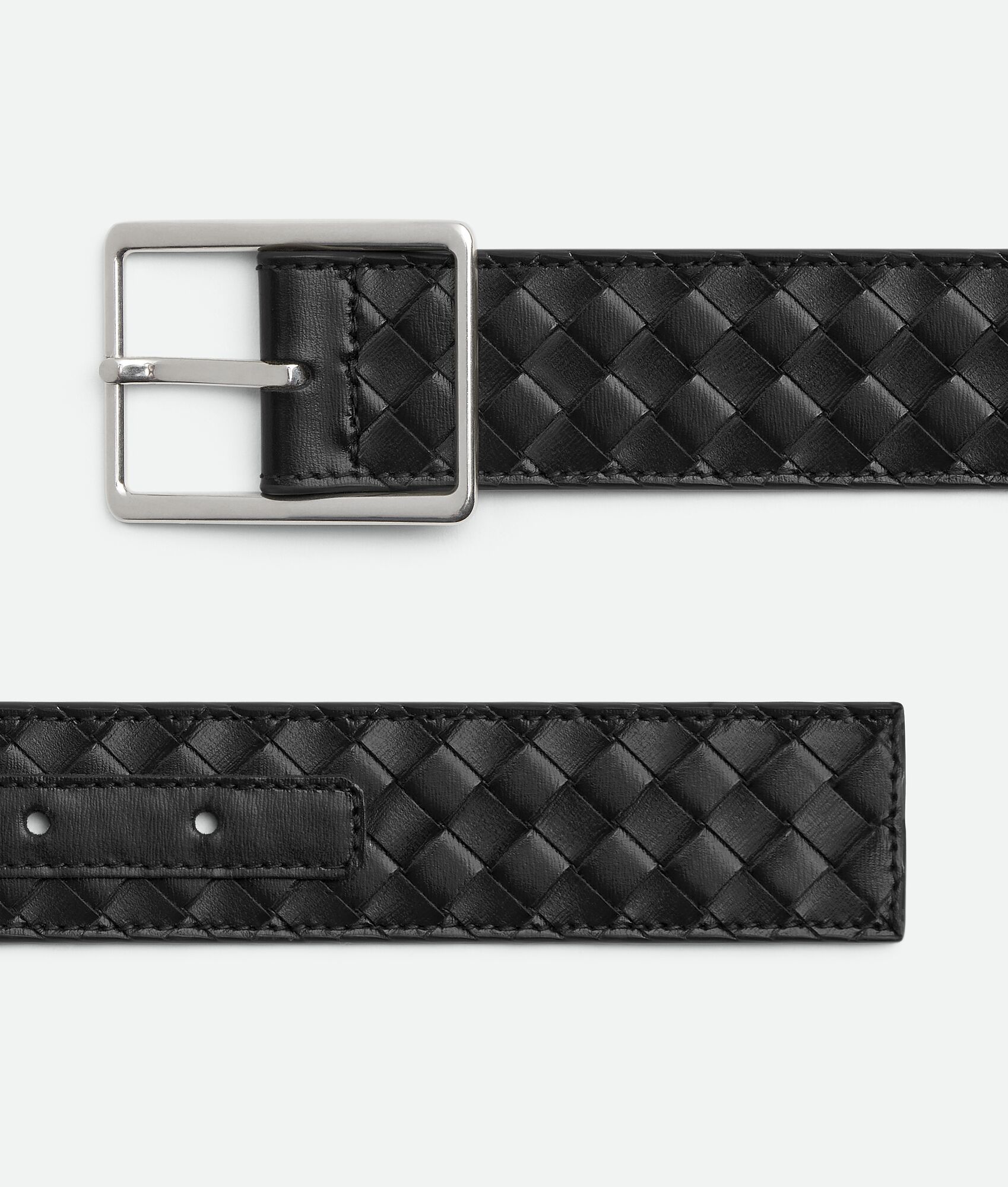 BOTTEGA VENETA Intrecciato Piccolo编织腰带