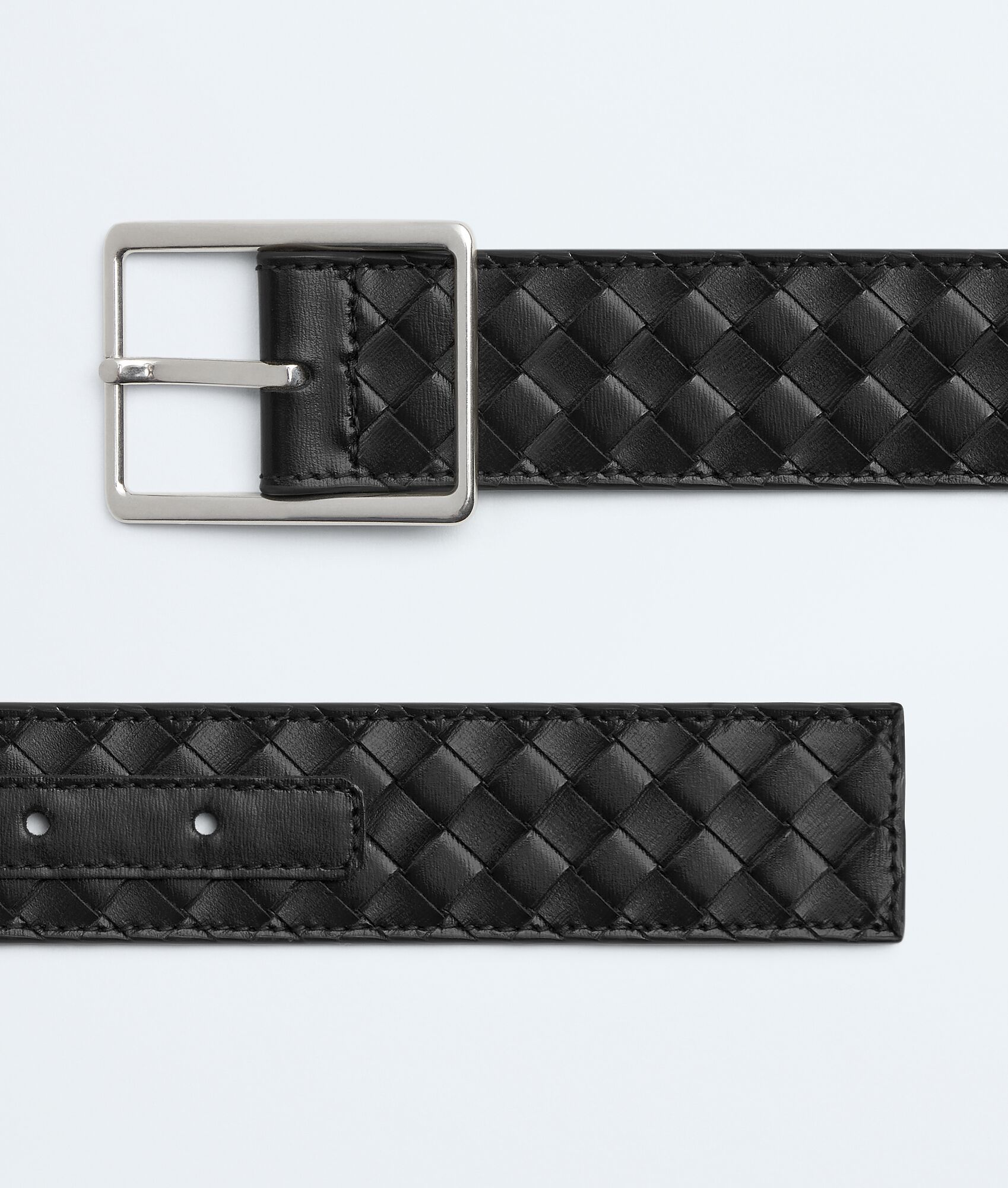 BOTTEGA VENETA Intrecciato Piccolo编织腰带
