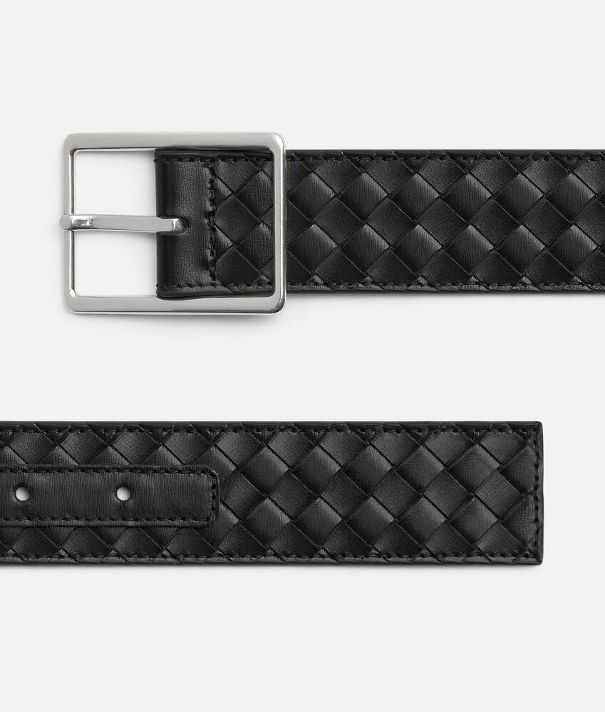 BOTTEGA VENETA Intrecciato Piccolo编织腰带