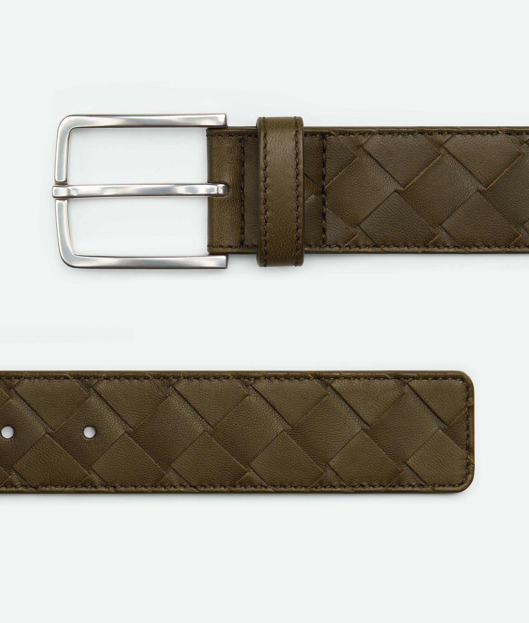BOTTEGA VENETA Intrecciato编织腰带