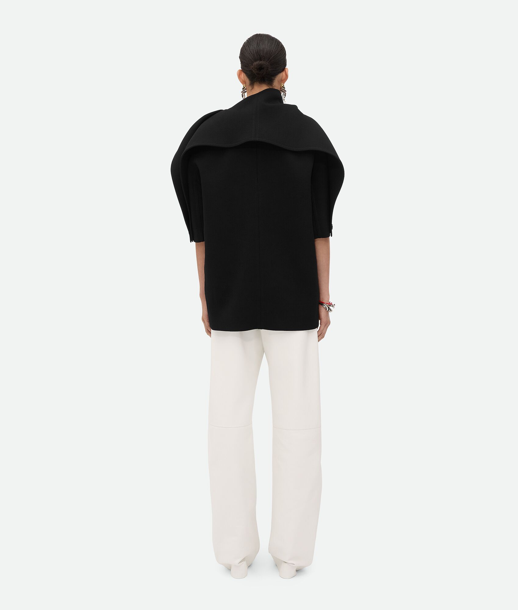 BOTTEGA VENETA 羊毛绉纹上衣