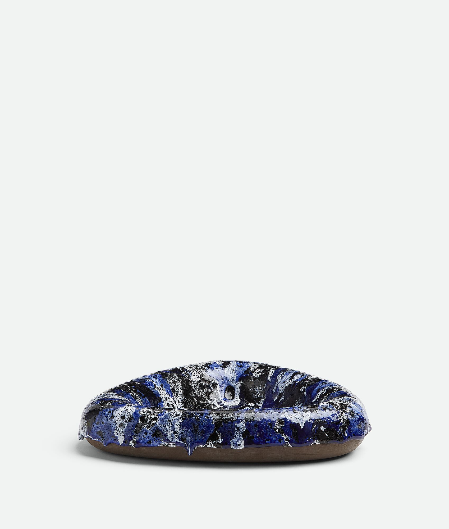 BOTTEGA VENETA Volcanic釉面三角形托盘